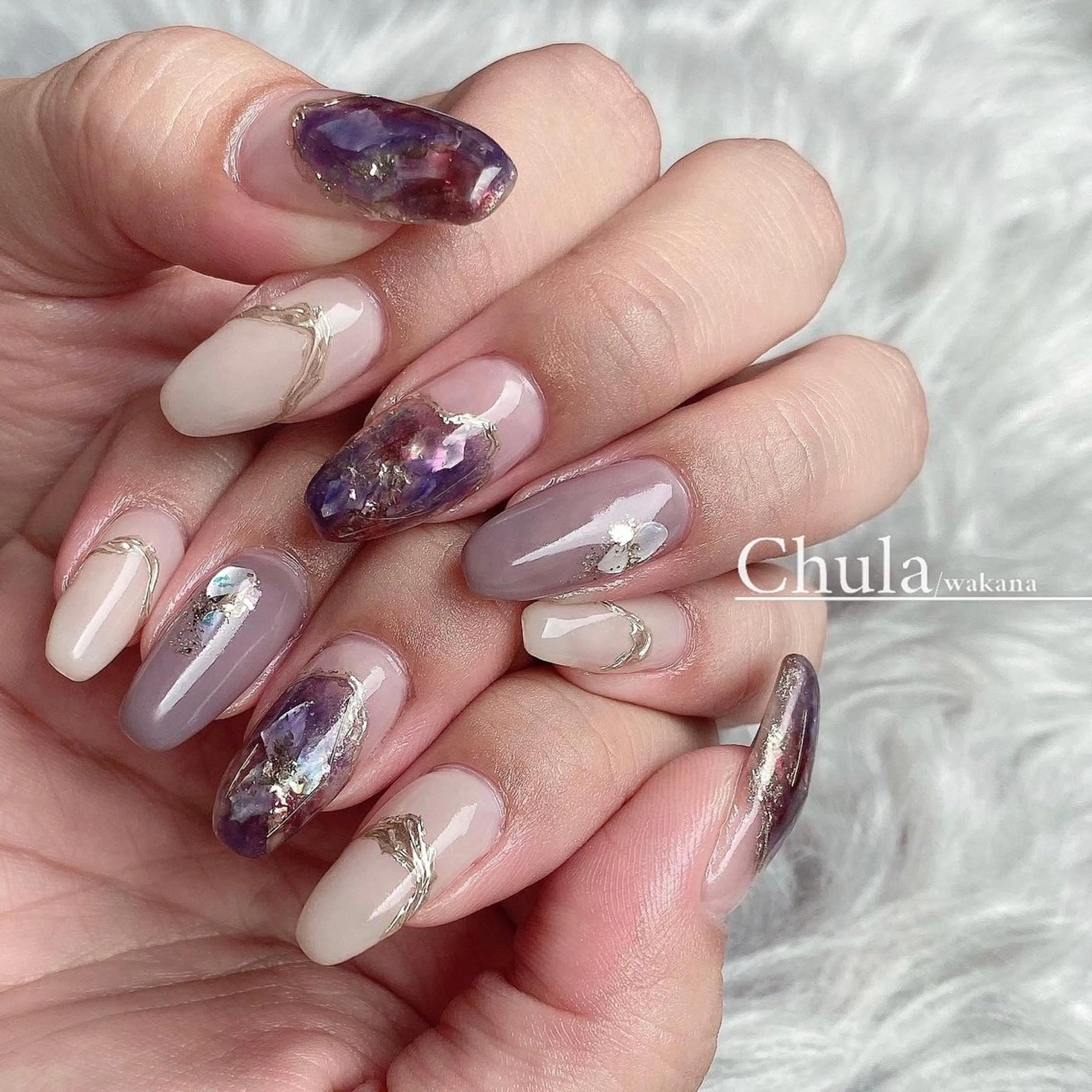 ネイル ハンドネイル Nailsalon Chulaのネイルデザイン