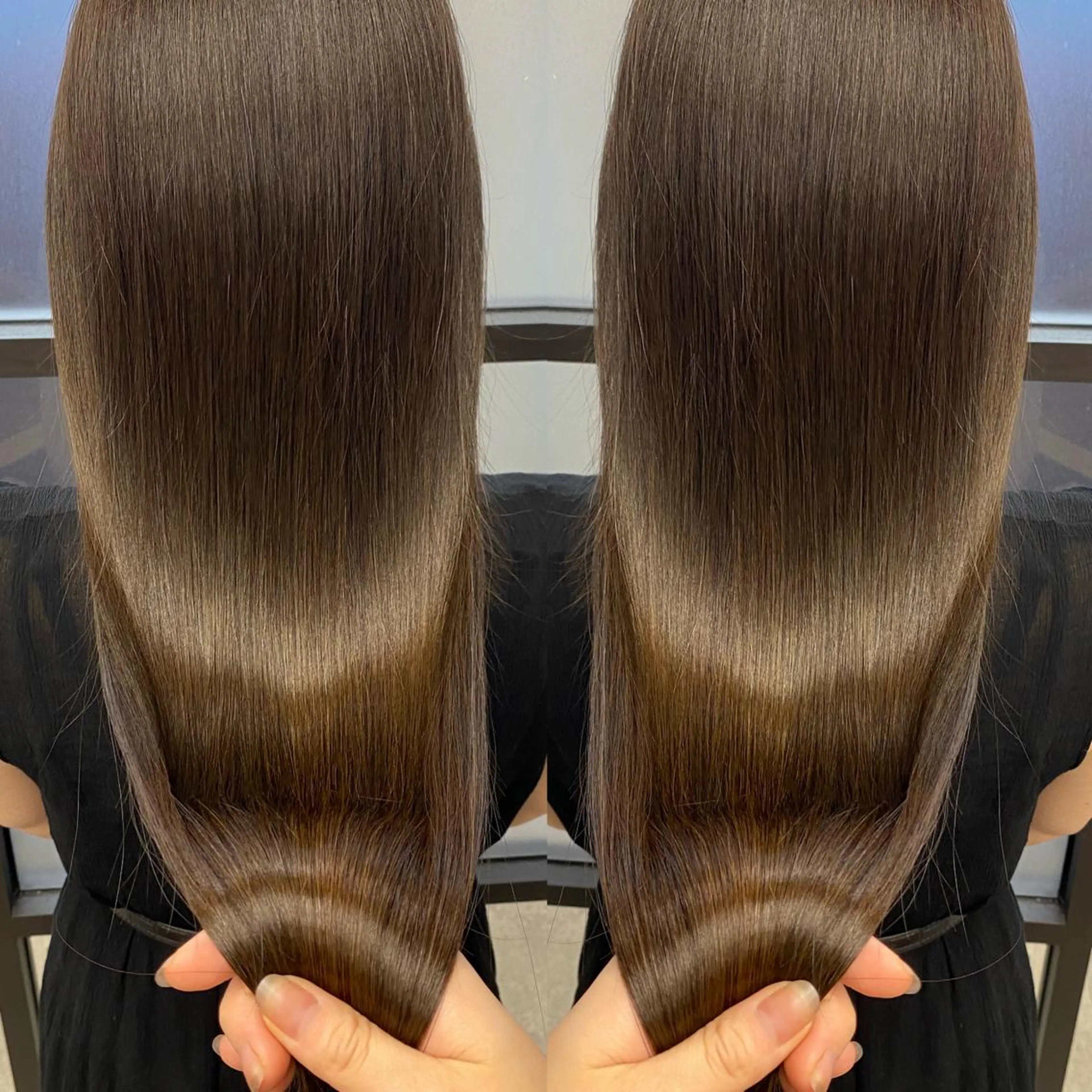 髪に優しくしっかり伸びる🍀地毛風ダメージレス縮毛矯正×TOKIOトリートメントの写真