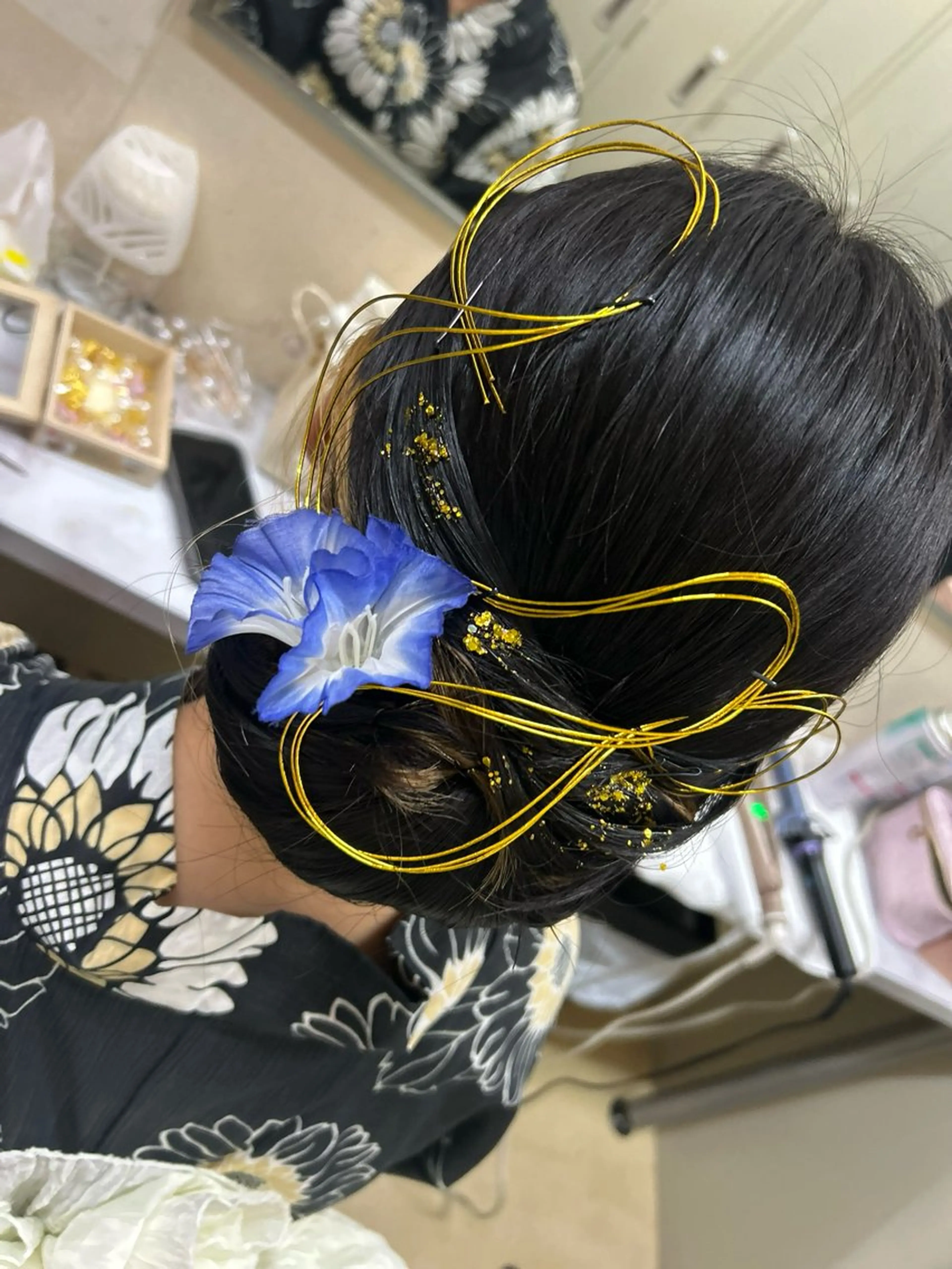 ロング 永澤 一輝のヘアスタイル