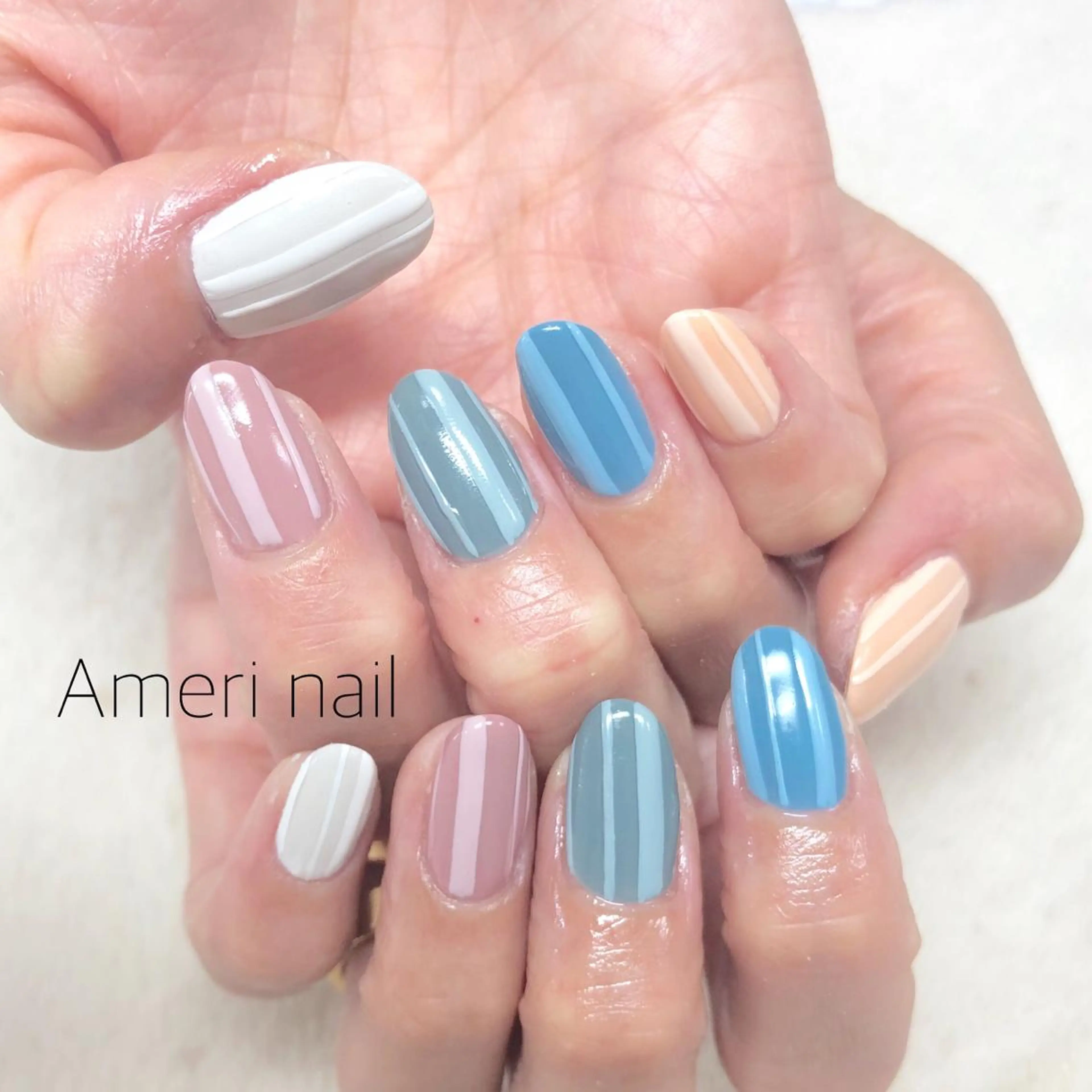 ネイル ハンドネイル Ameri nail /UKIのネイルデザイン