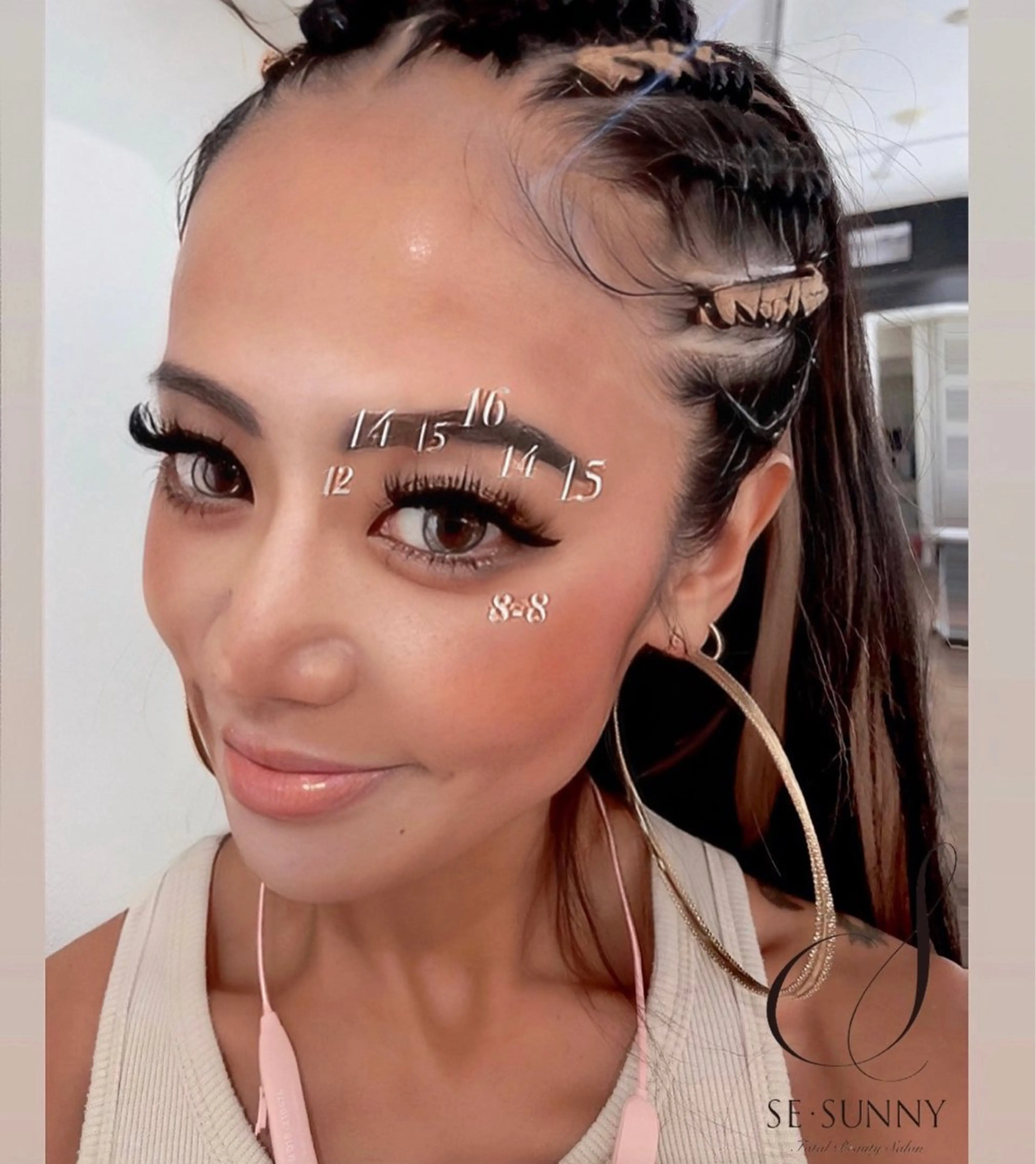 マツエク・マツパ マツエク SESUNNY セサ二ー　SAYAのマツエク・マツパデザイン