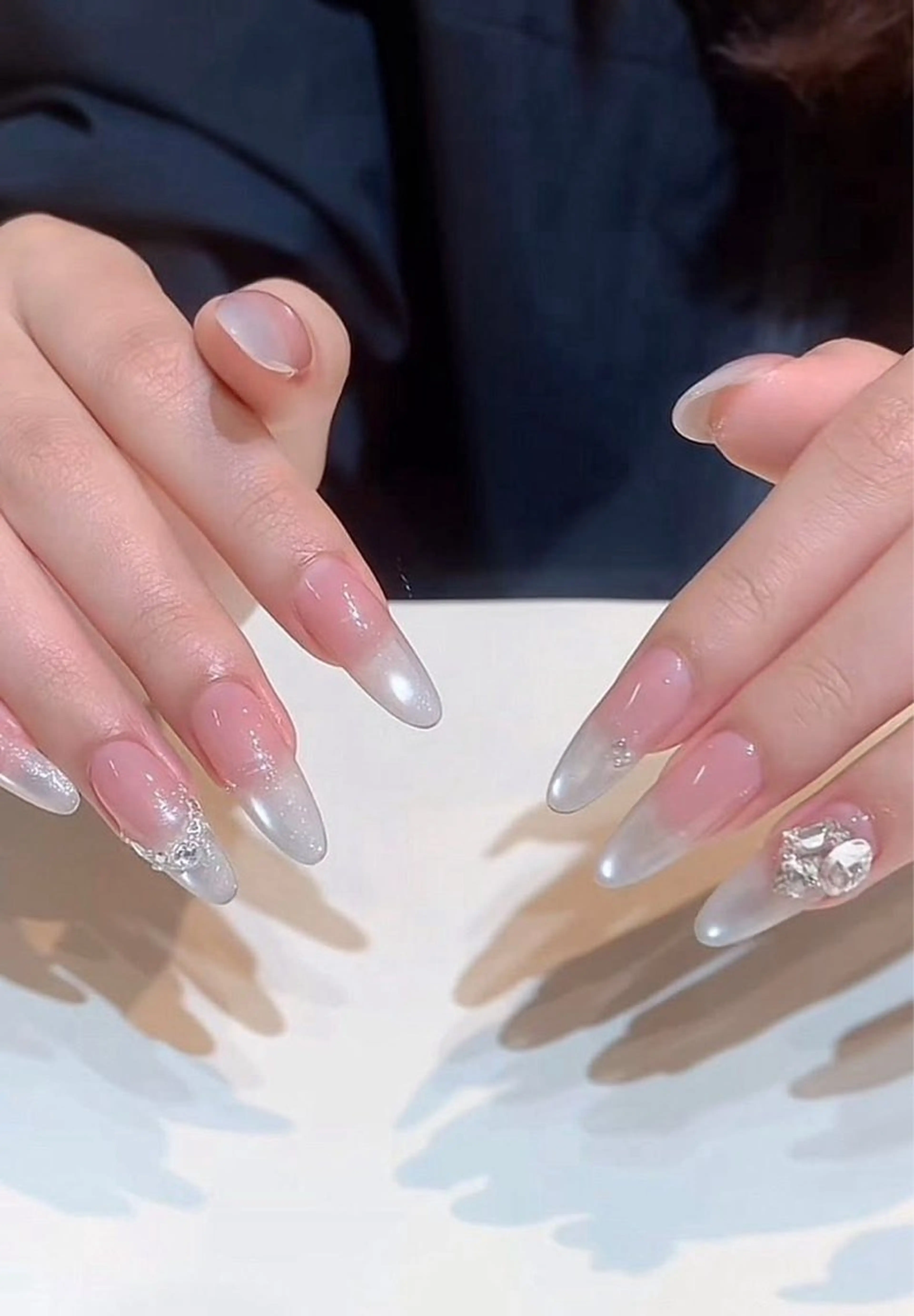 ネイル チークネイル フットネイル フレンチネイル グラデーション 韓国ネイル Yuki nail staffのネイルデザイン