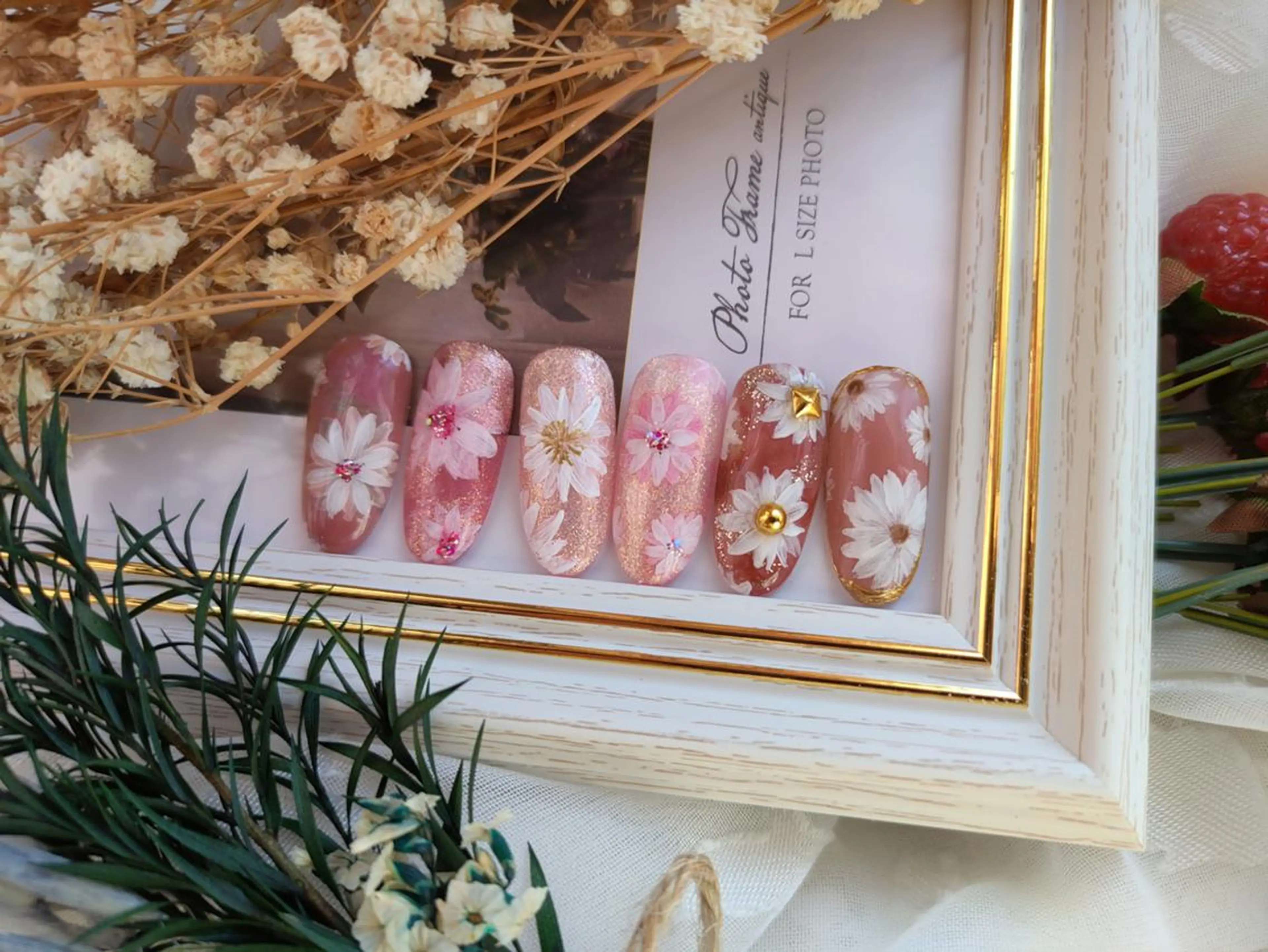 ネイル フラワーネイル nails muu まゆのネイルデザイン