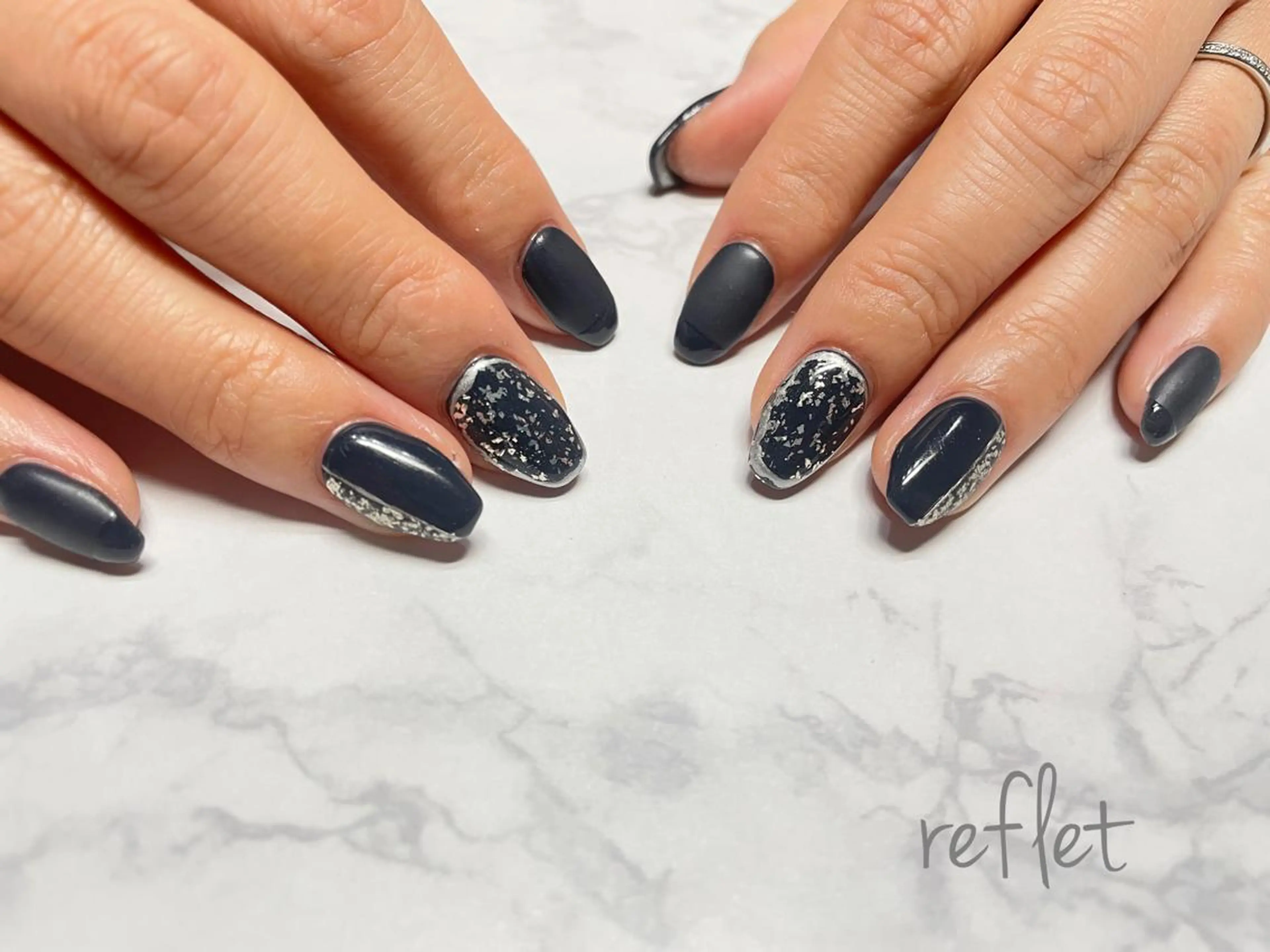ネイル ハンドネイル reflet nailのネイルデザイン