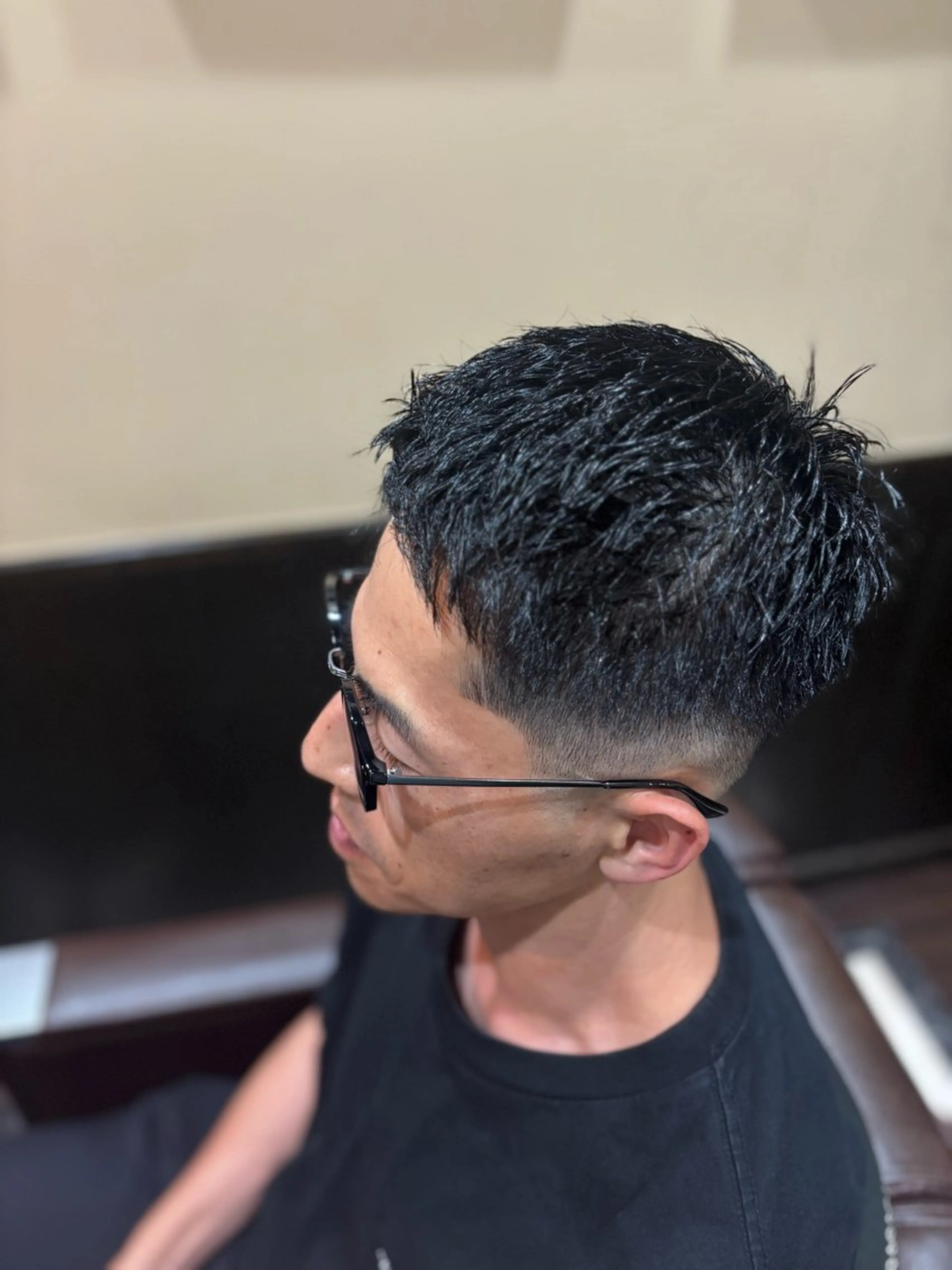 メンズ ビジネス フェードカット スキンフェード ⠀ まりんのヘアスタイル