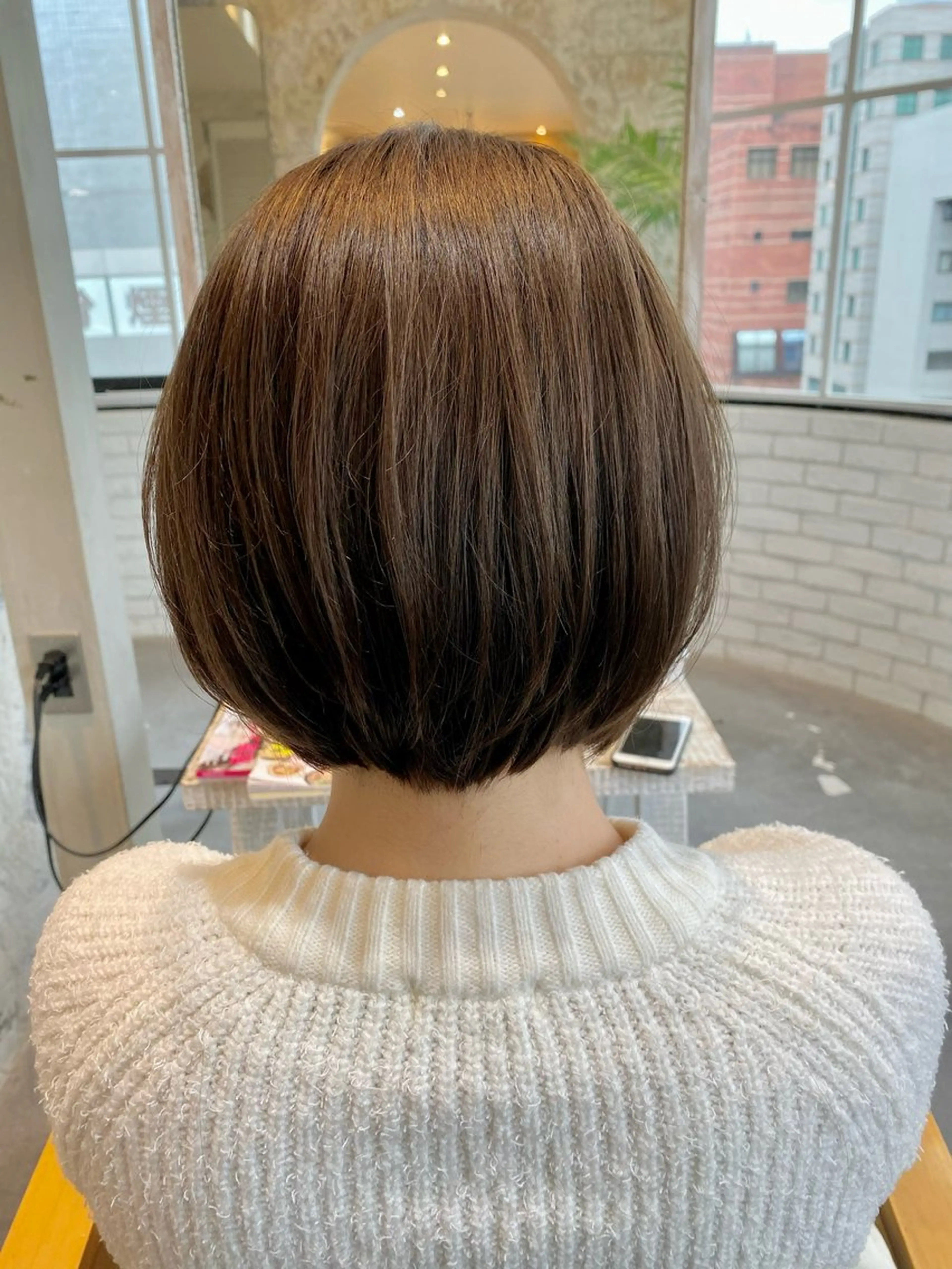 ショート カラー AUBE hair ales福岡平尾店所属・塚本 昂のヘアスタイル