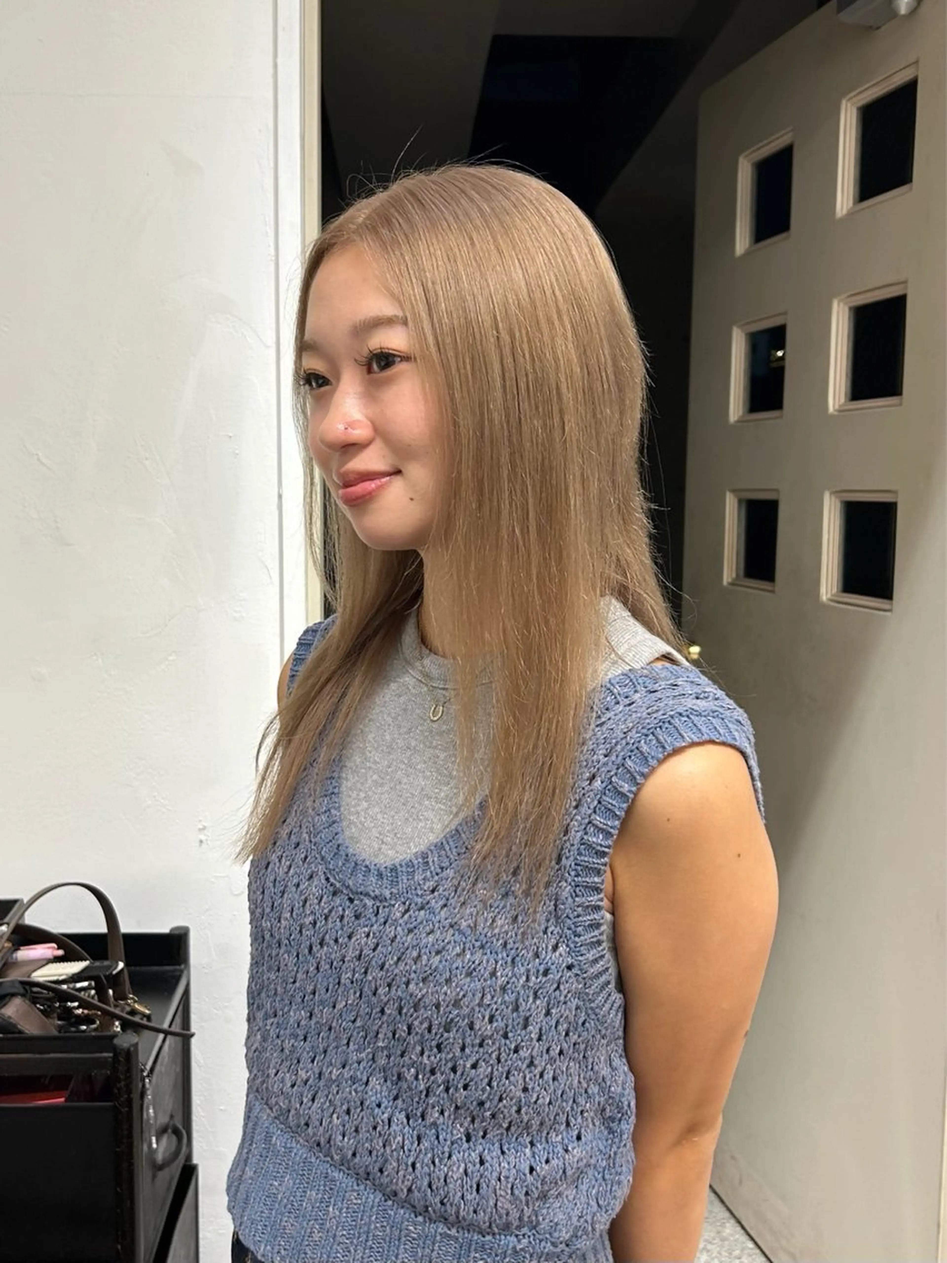 カラー ヘアカラー トリートメント moeka 表参道のヘアスタイル