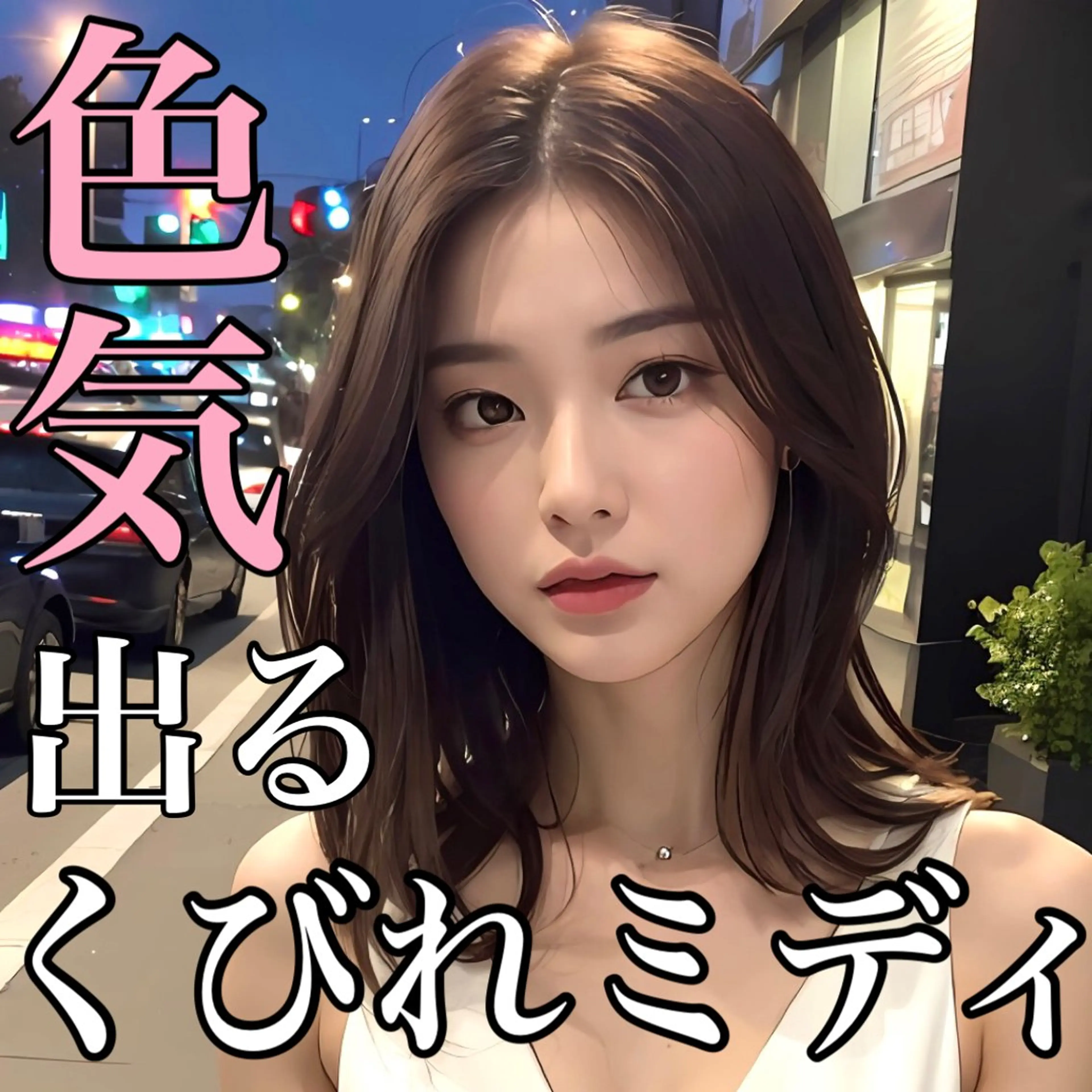 ミディアム カラー 韓国ヘア♡ 顔まわりカットayaのヘアスタイル