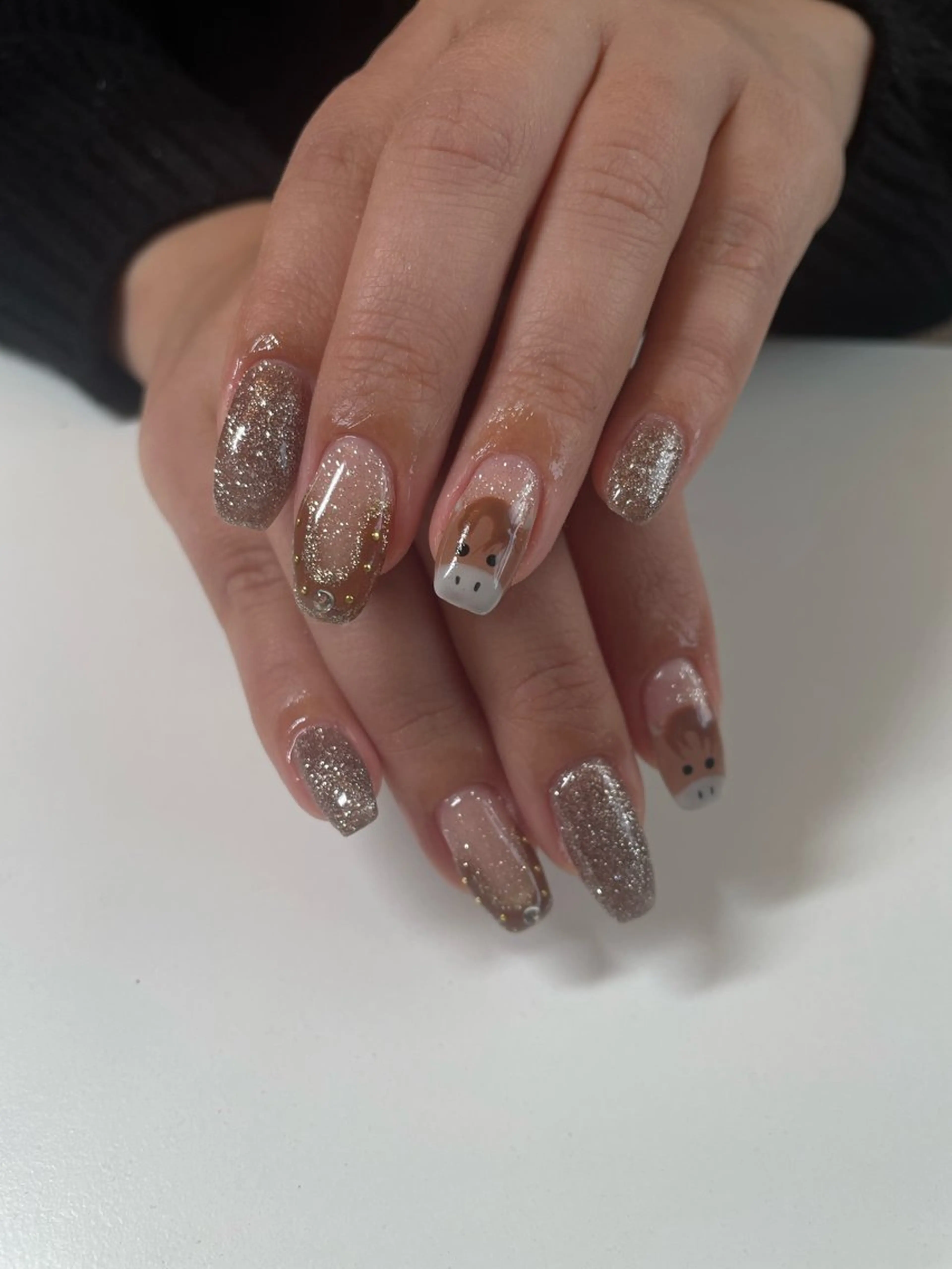 ネイル ロングネイル ハンドネイル ulu🌼 nanaのネイルデザイン