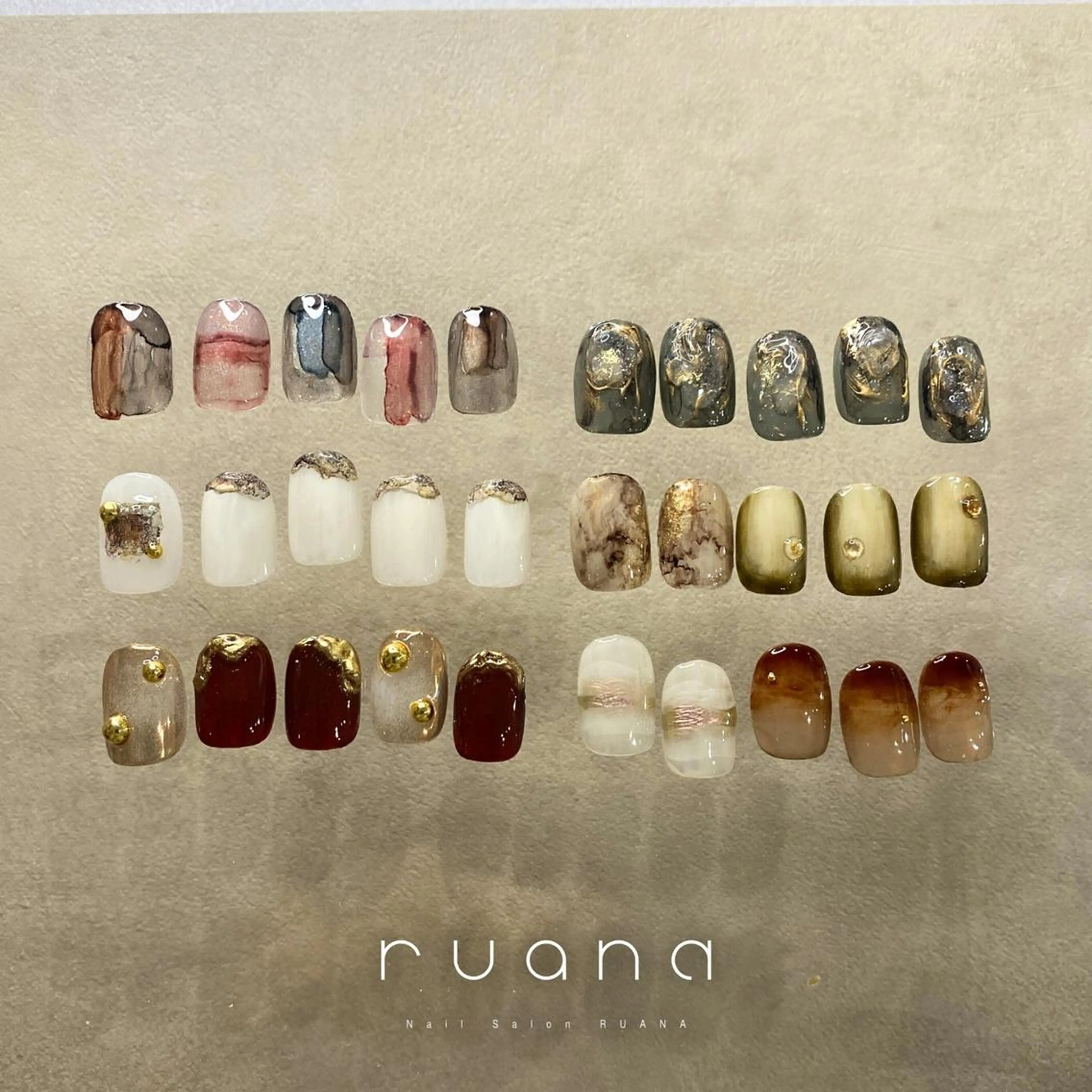 ネイル ハンドネイル 阿武 美海のネイルデザイン