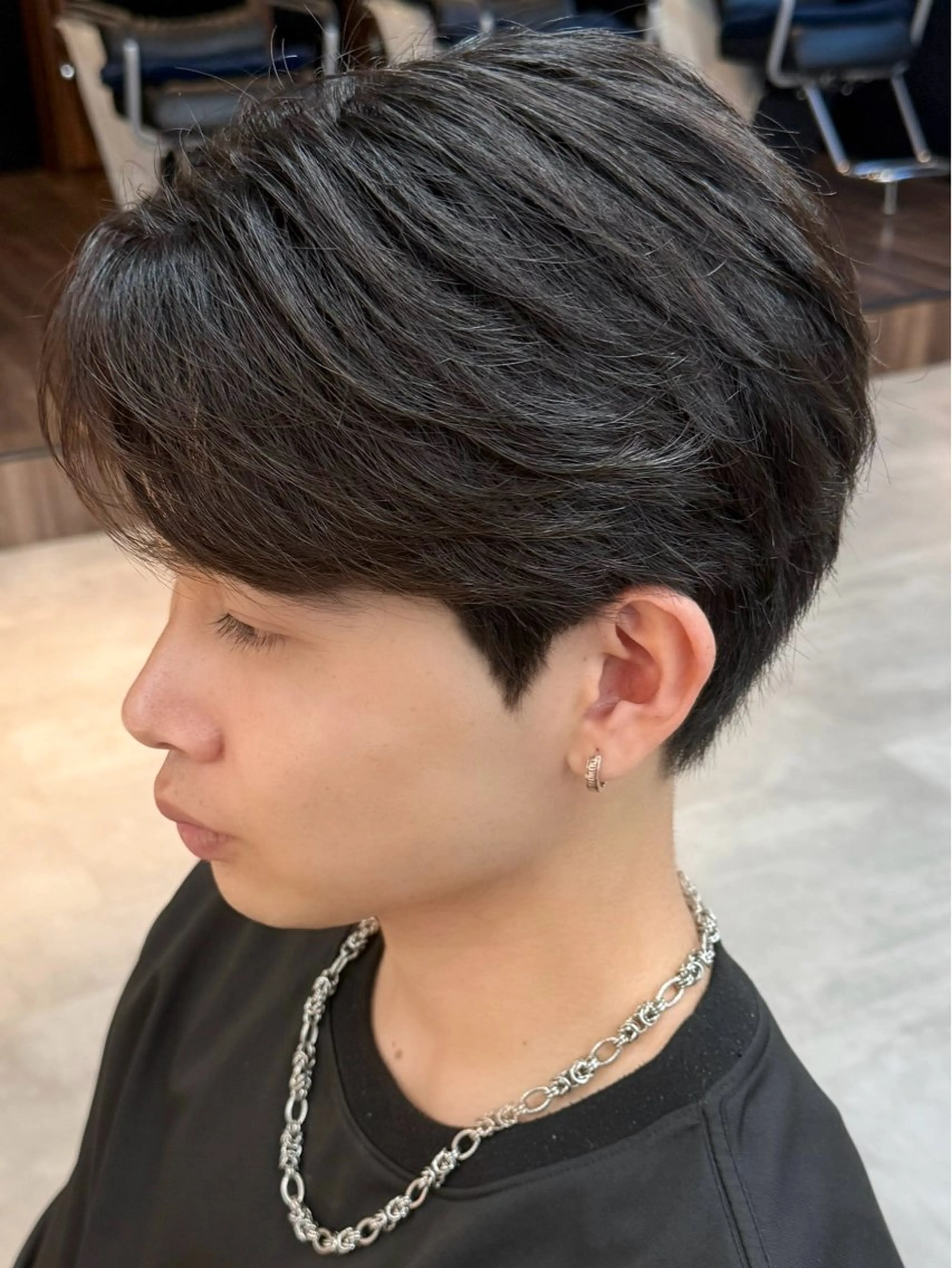 メンズ メンズ韓国風 メンズパーマ カット 縮毛矯正 トリートメント 垢抜けへの近道✂️ メンズ縮毛矯正/齊藤のヘアスタイル