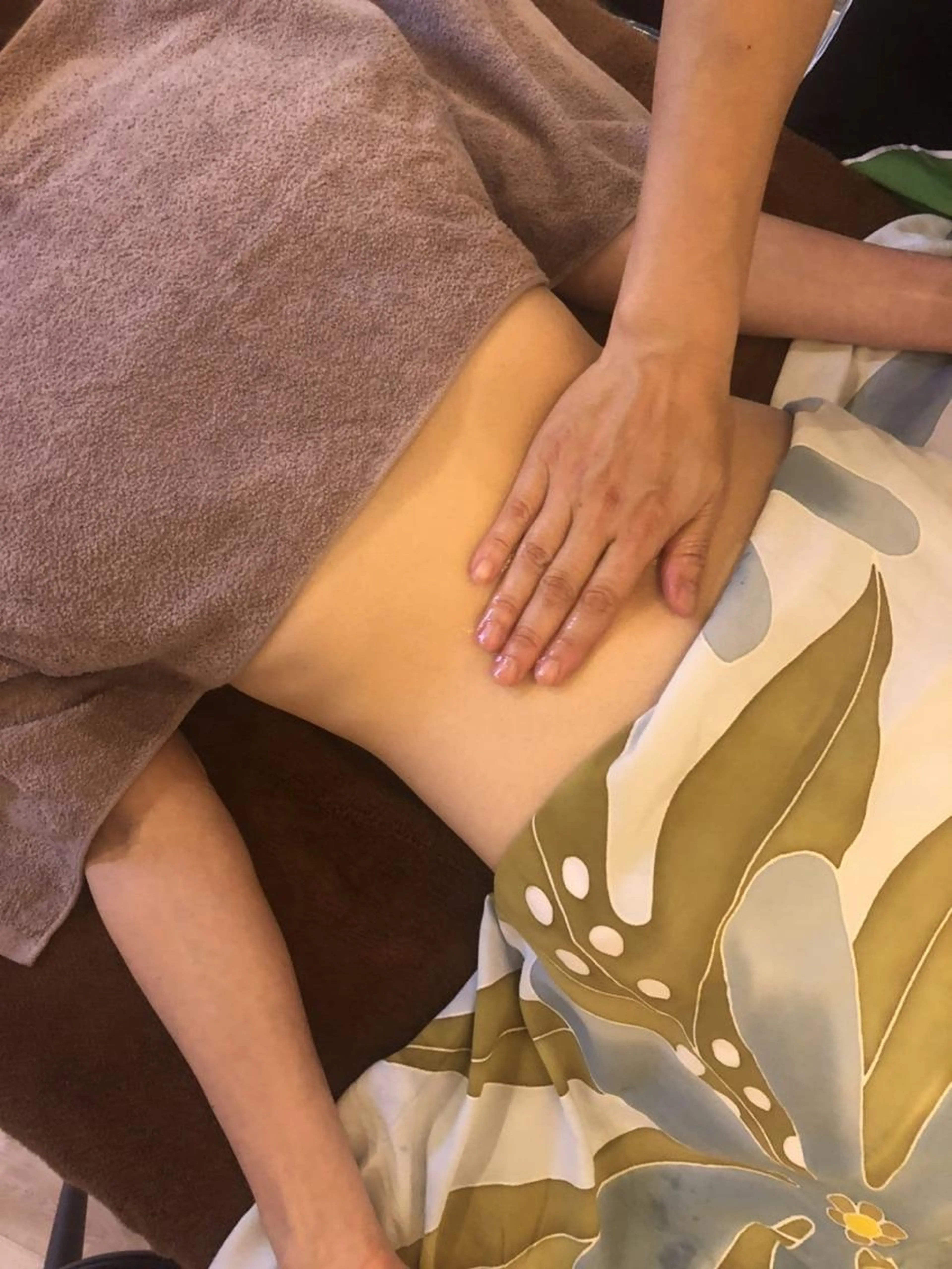 《お通じ改善》お腹・腰・股関節まわりオイルトリートメント60分の写真