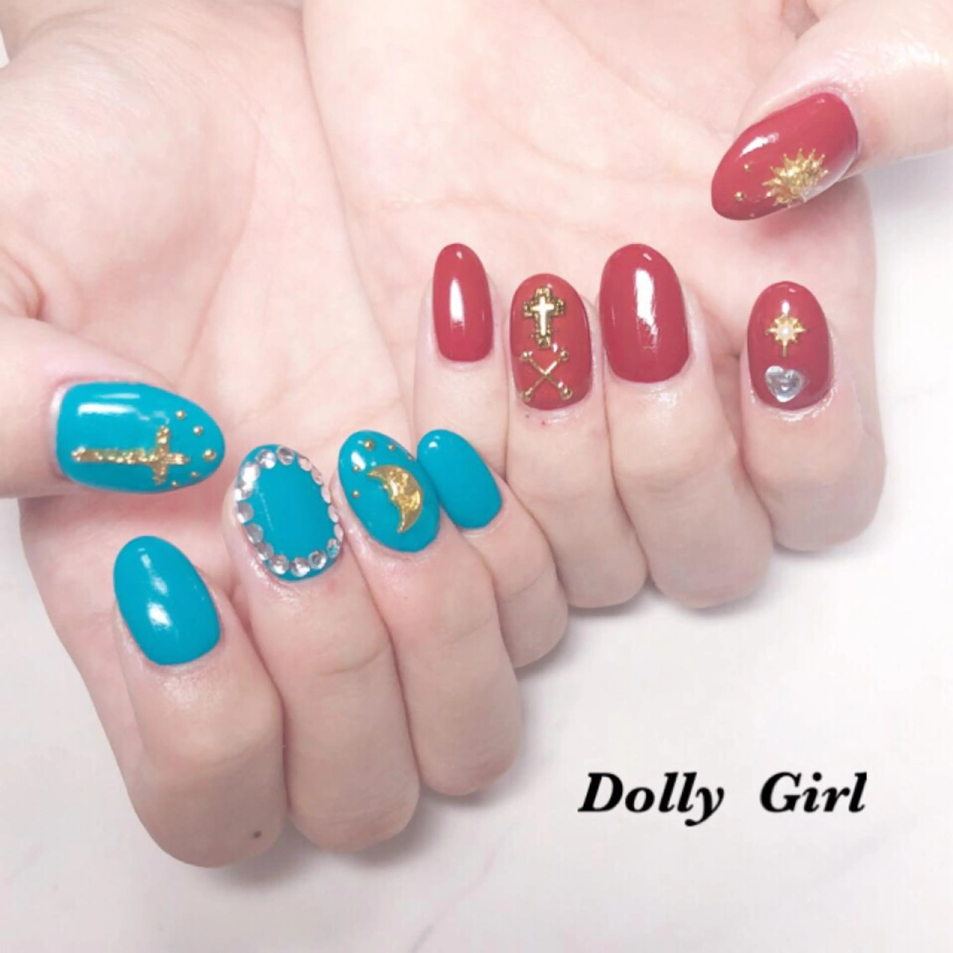 ネイル 個室ネイルサロンDolly  Girl〜ドーリーガール〜所属・DollyGirl KYOKOのネイルデザイン