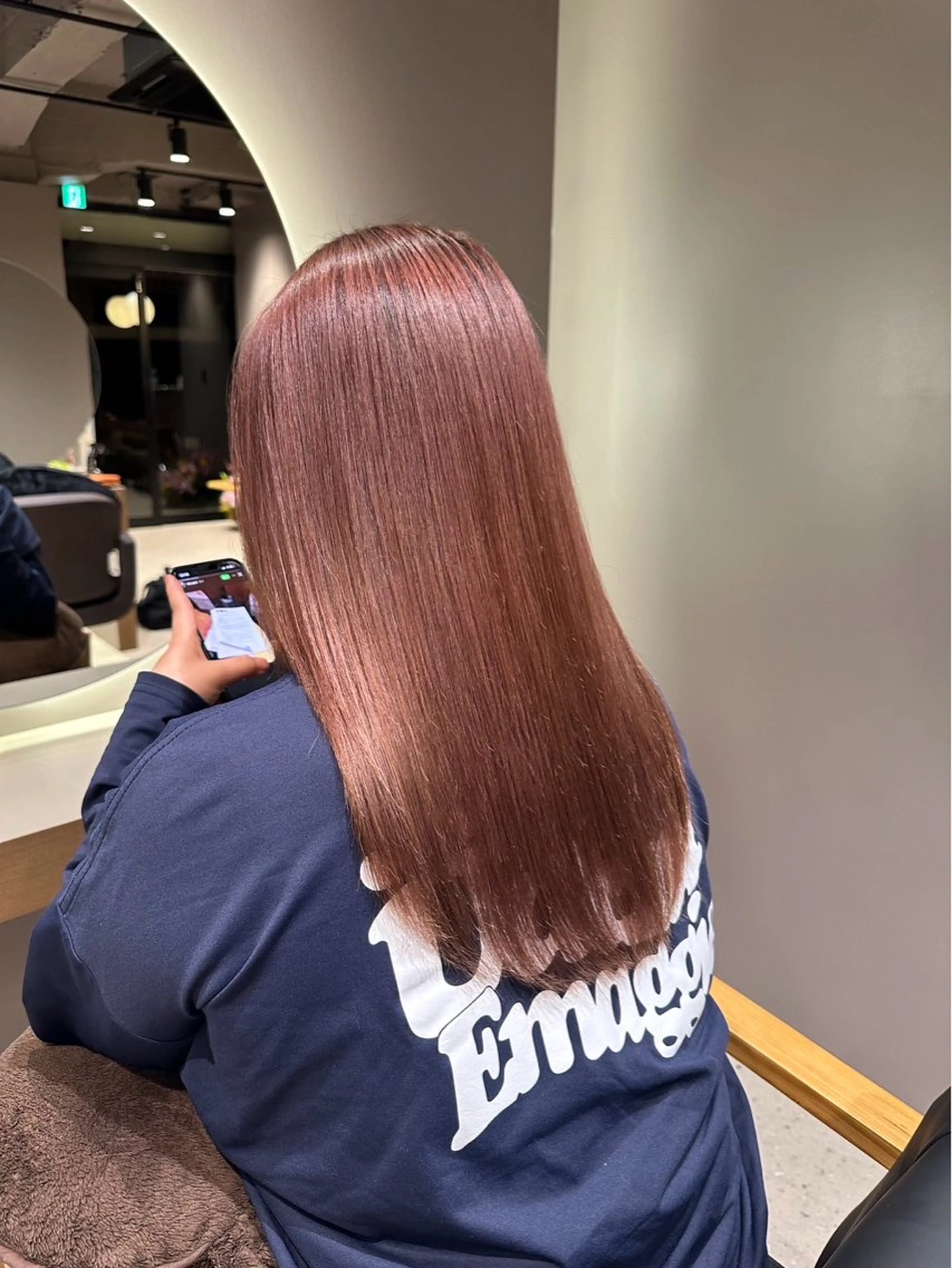 カラー ヘアカラー トリートメント 🖤ྀི渡邉 あみか🖤ᩚのヘアスタイル