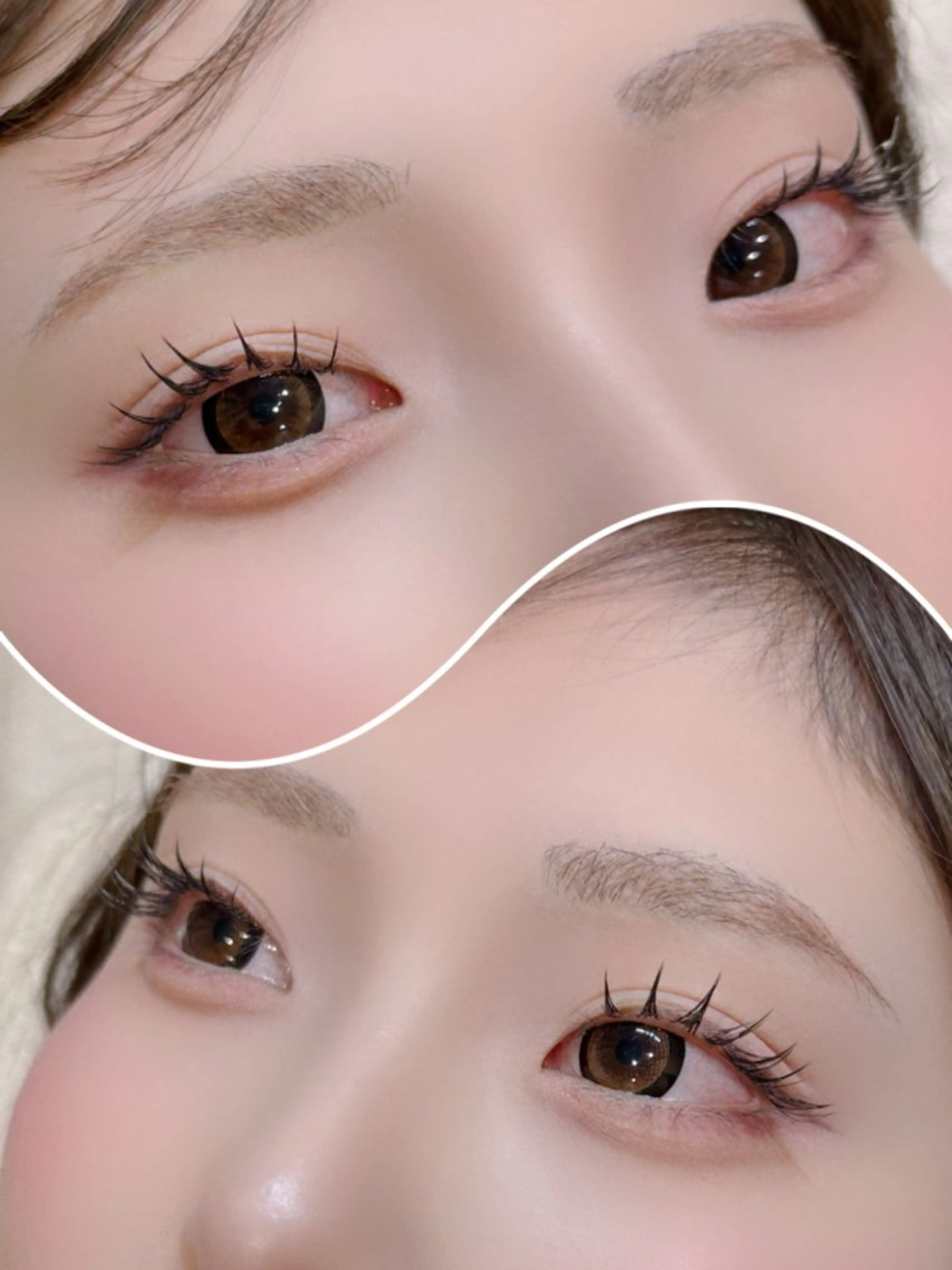 【オフあり付足し不可】LEDエクステ 100​〜​120本(所要時間約120分)の写真