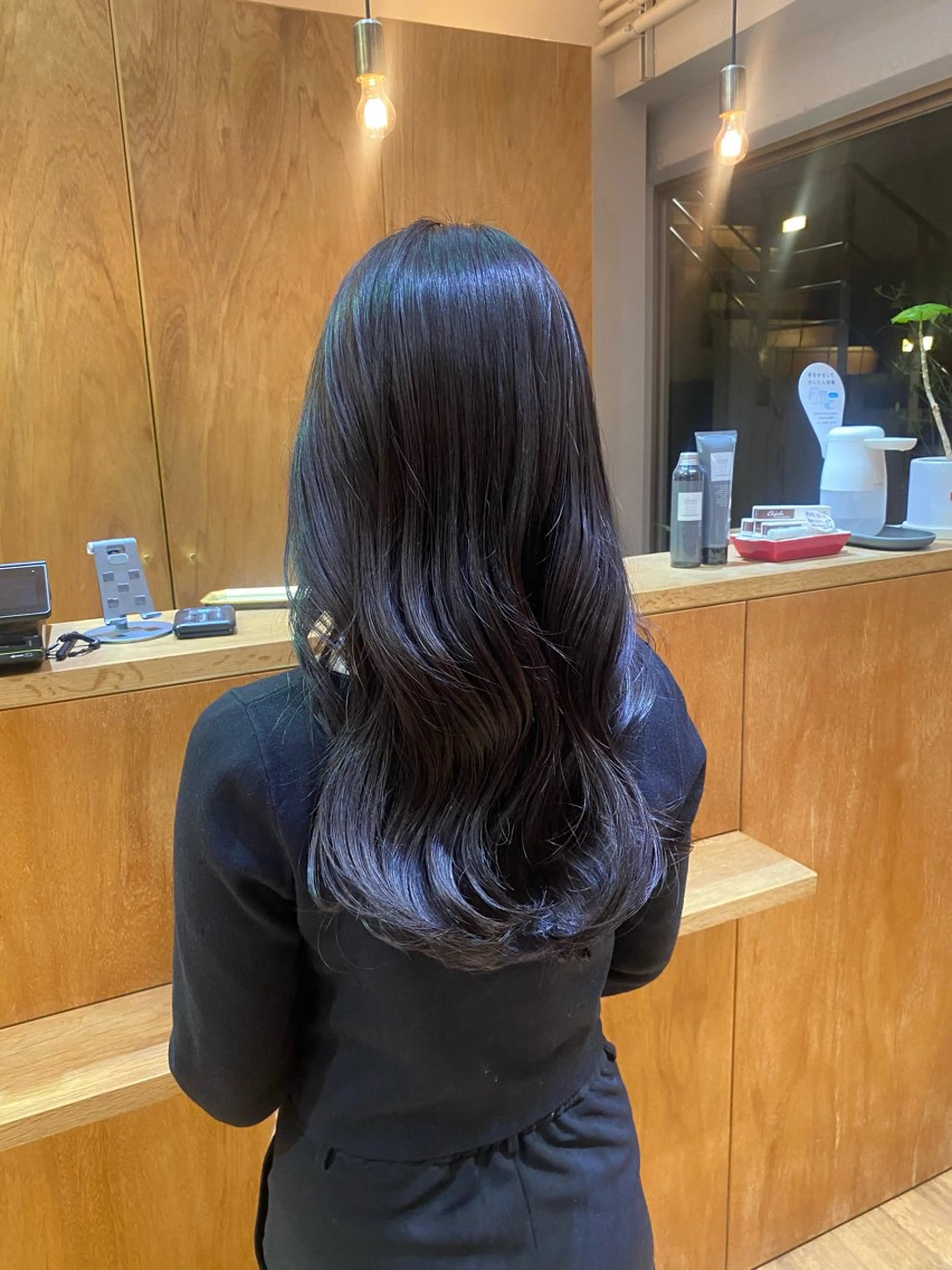 セミロング カラー 【ヘアセット/美眉】 吉川玲のヘアスタイル