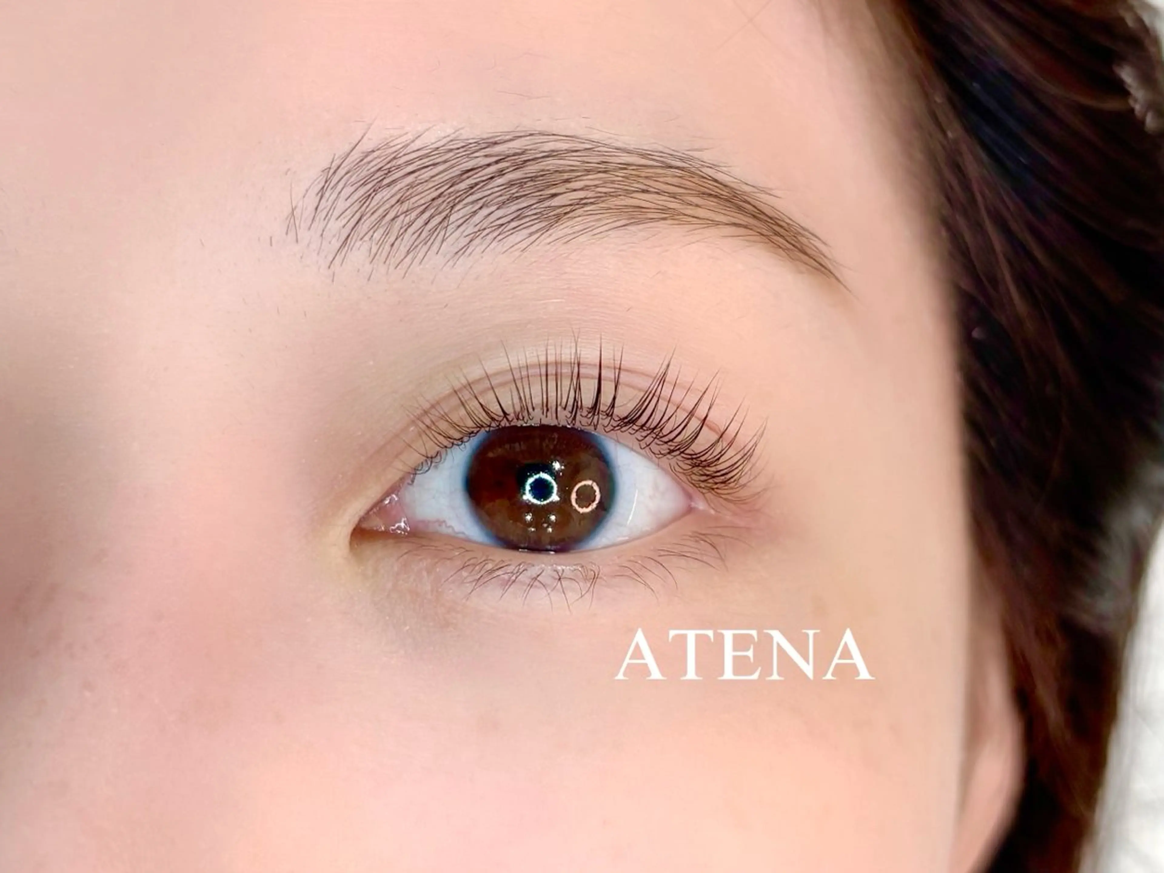 マツエク・マツパ 束感まつ毛 マツパ ATENA MINAMIのマツエク・マツパデザイン