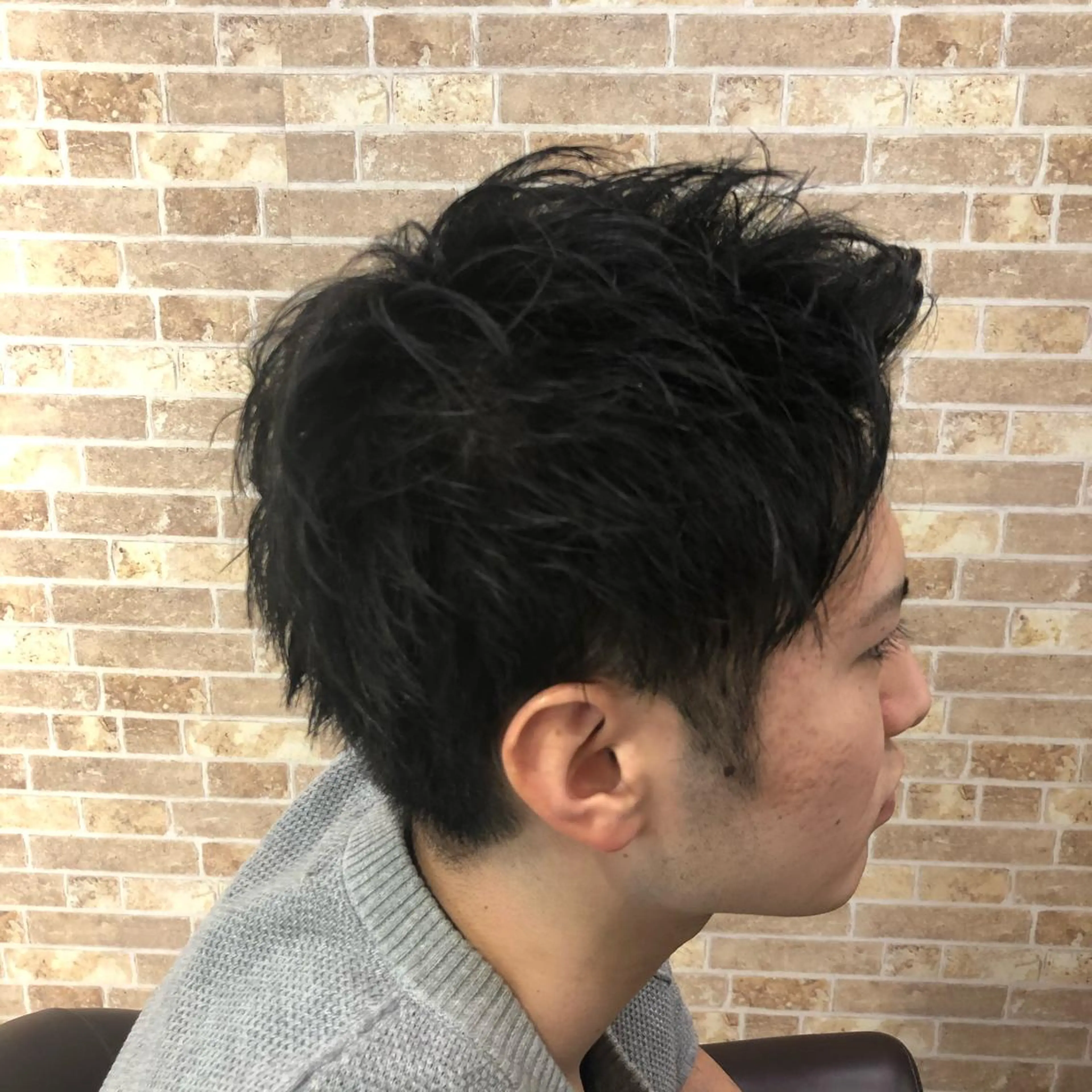 ショート メンズ ツイスパ/メンズ特化 🦋𝑺𝑶𝑵𝑬の眉毛・アイブロウイメージ