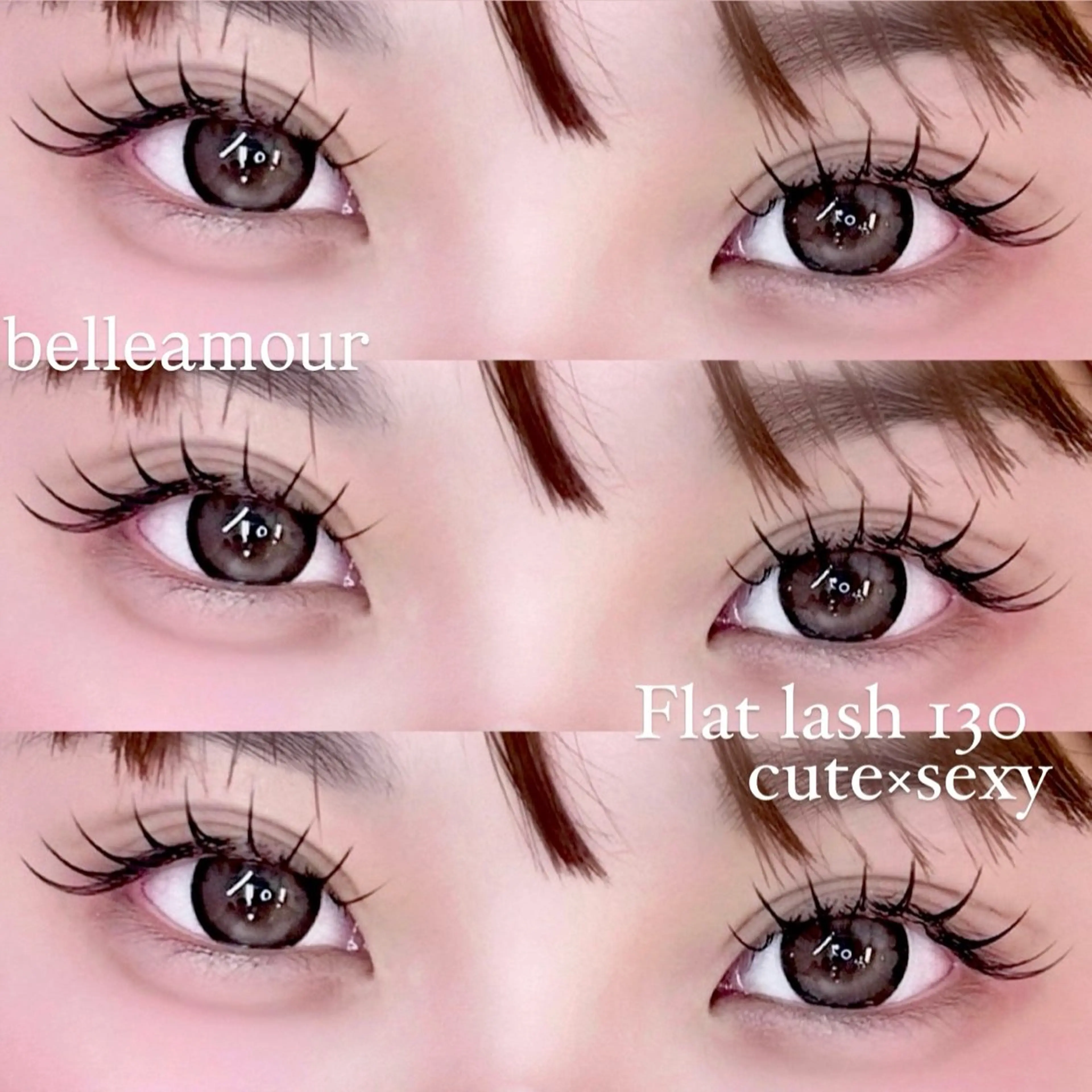 マツエク・マツパ フラットラッシュ マツエク Belle amour所属・マツパ/マツエク Belleamourのマツエク・マツパデザイン
