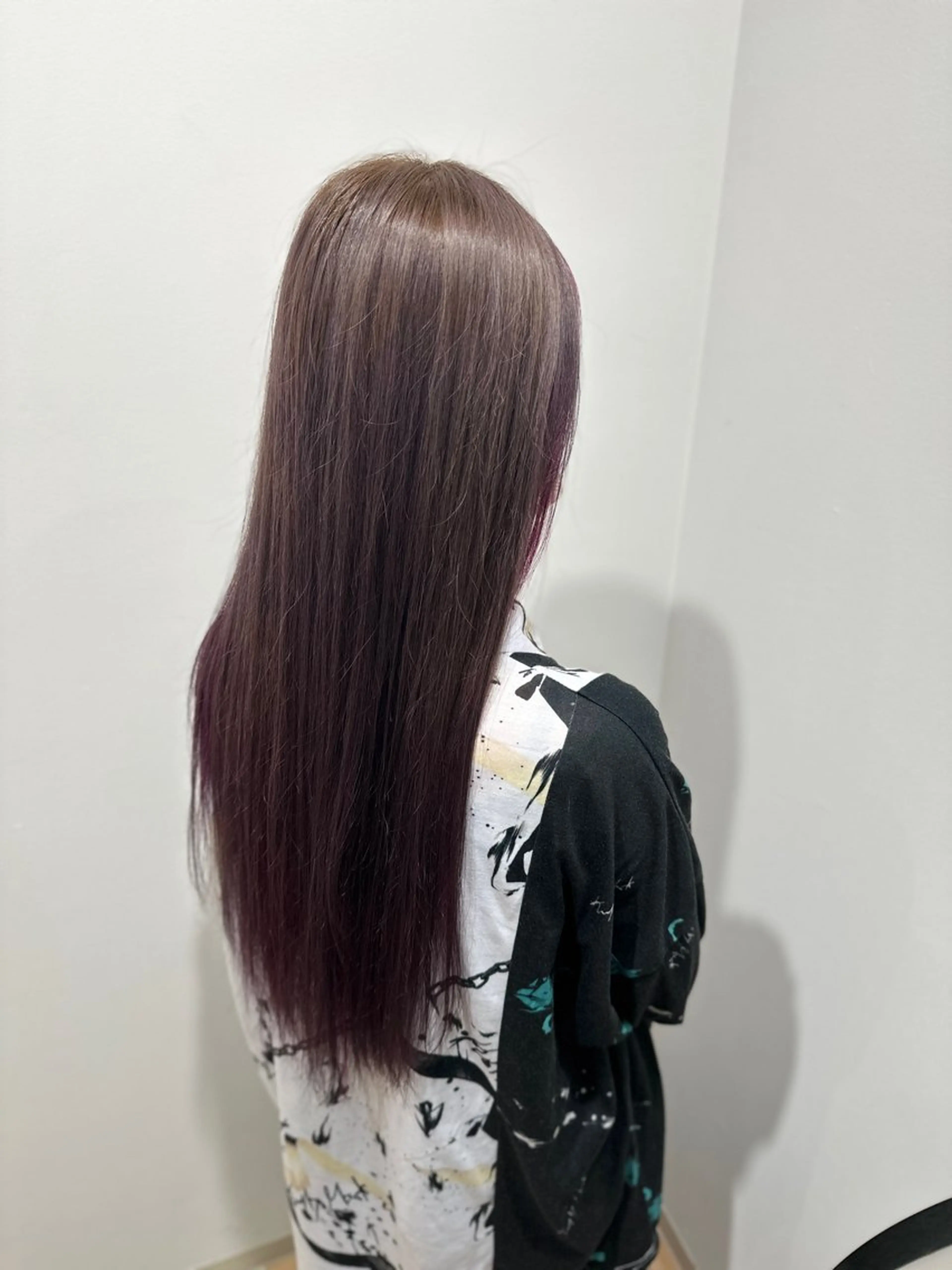 ロング カラー イルミナカラー 大人可愛いスタイル 提案✨佐藤純菜のヘアスタイル