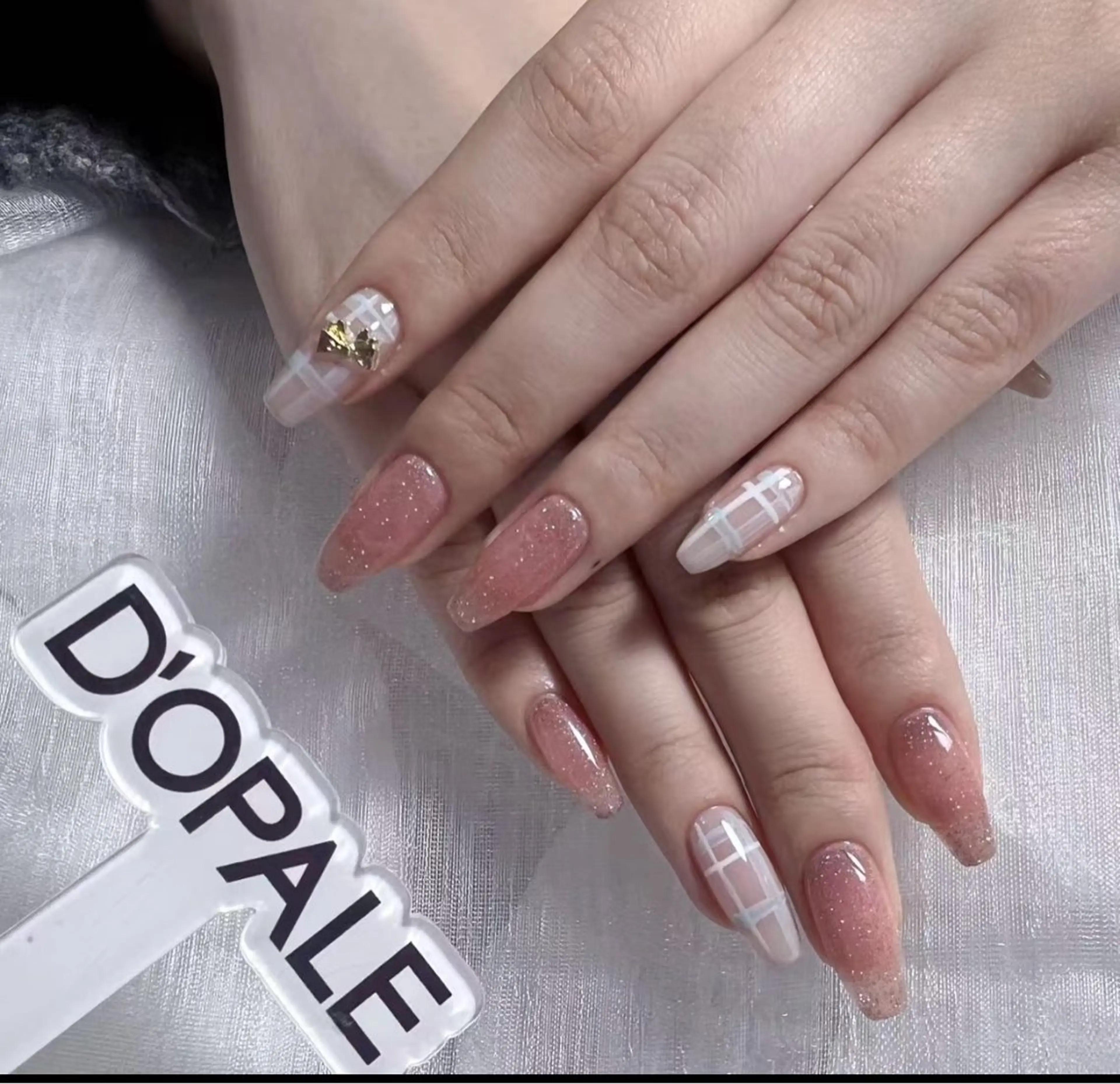 ネイル シンプルネイル D‘OPALE所属・DOPALE、もも 彦奇のネイルデザイン