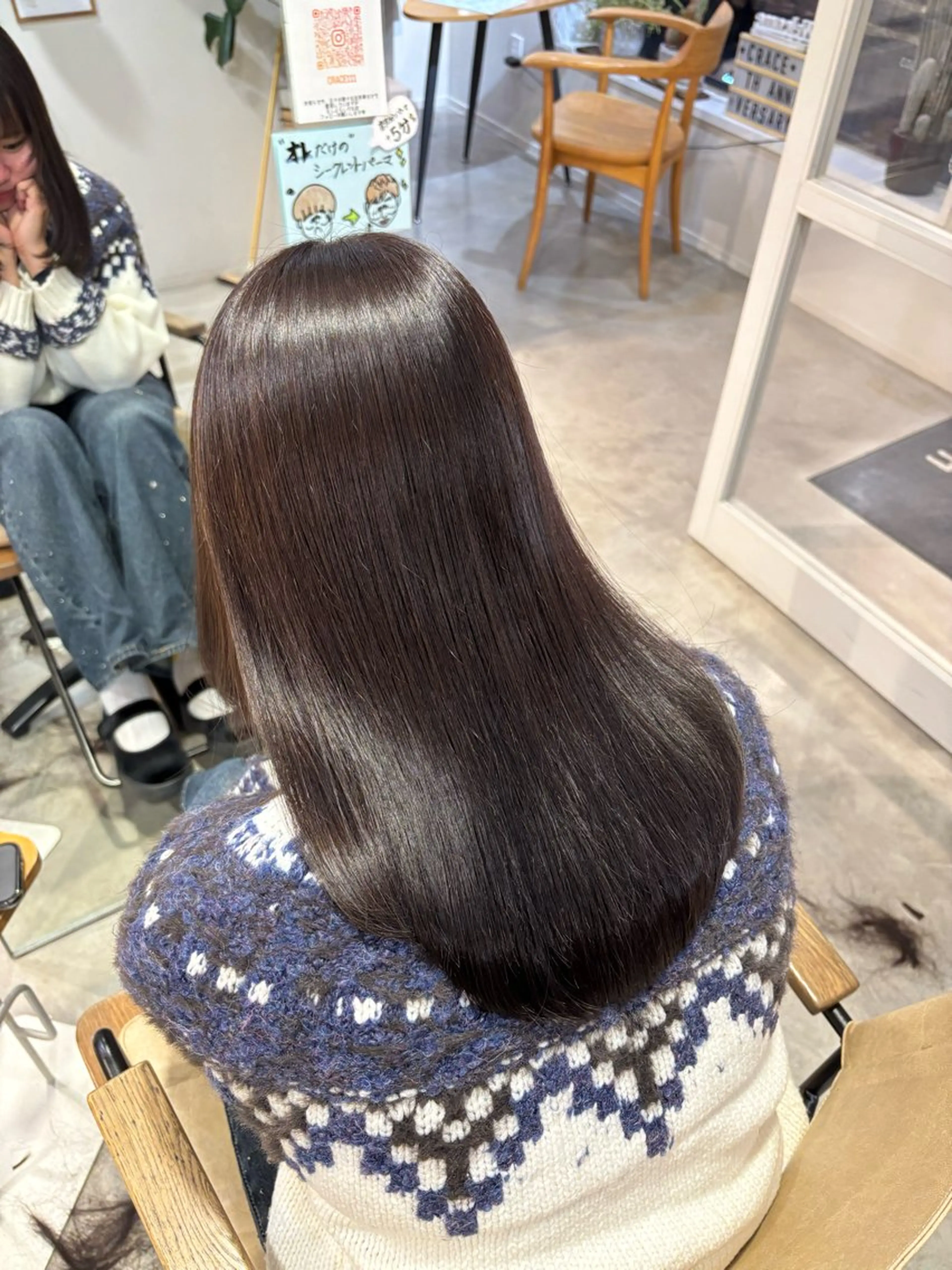 カラー➕集中ケアトリートメント🕊️の写真