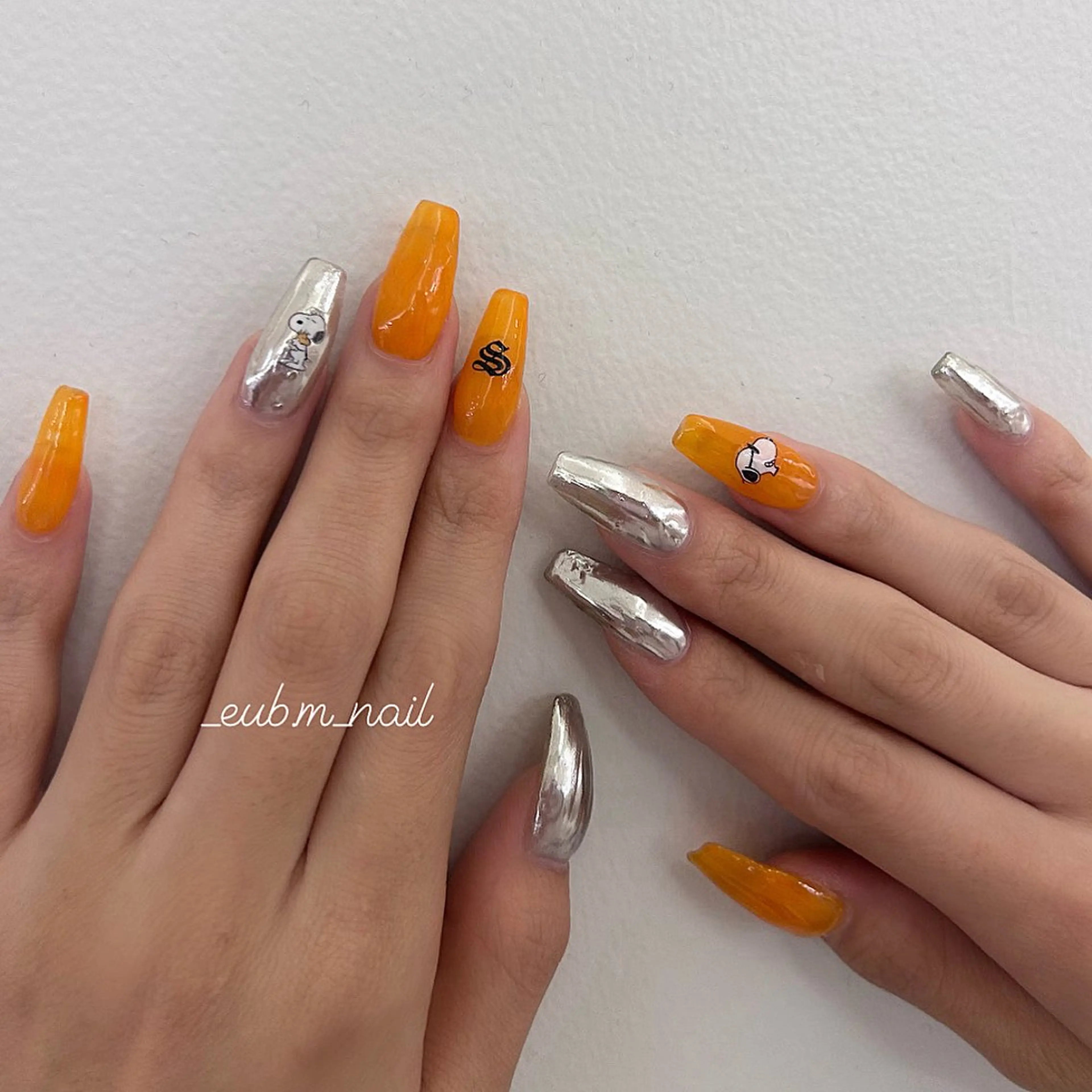 ネイル 深夜ネイルサロン eub.m_nailのネイルデザイン