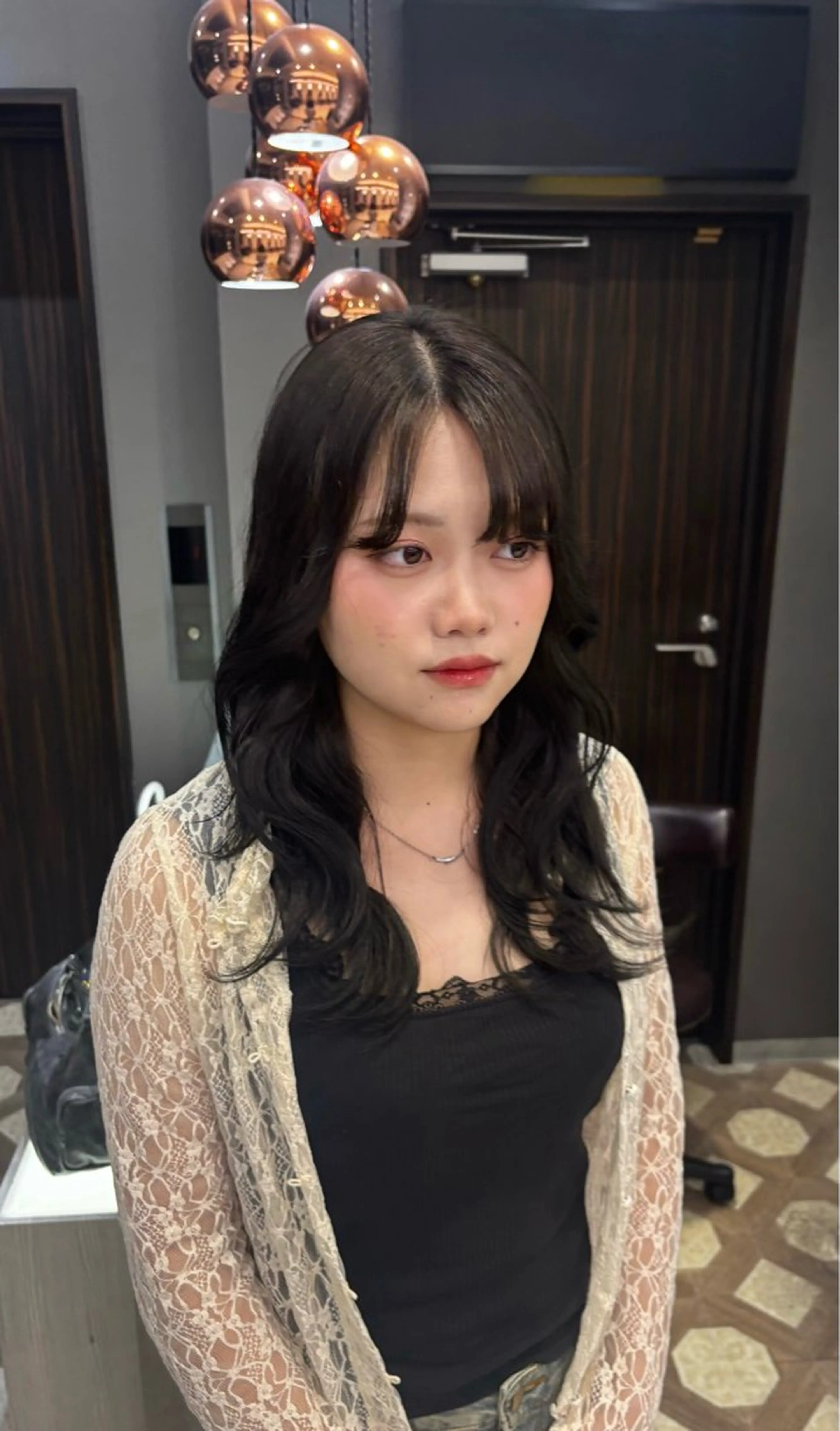 ロング HINAKO🩵 寒色カラー🪽のヘアスタイル