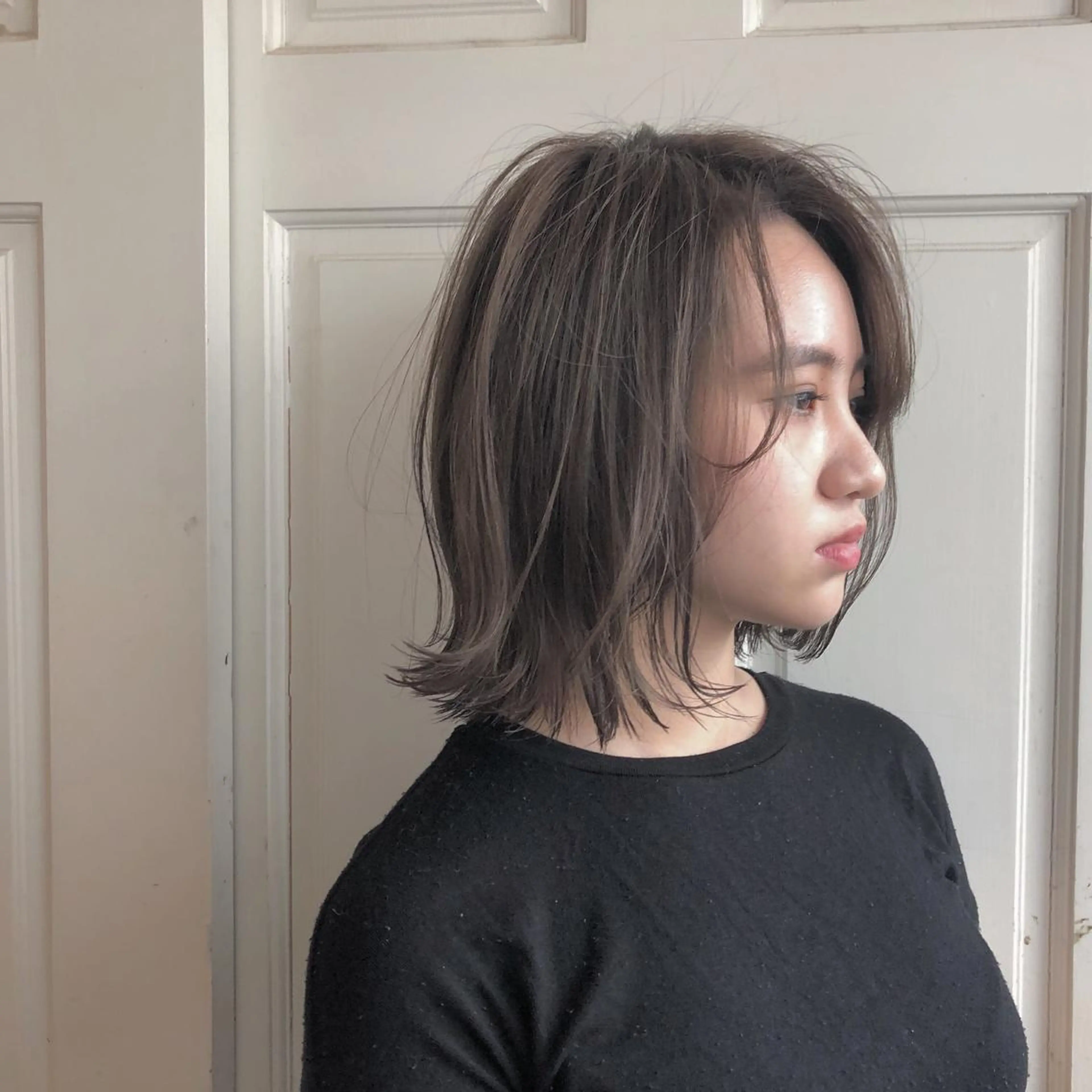 ミディアム ヘアカラー 🌸ハイトーン 新田 廉 🌸のヘアスタイル