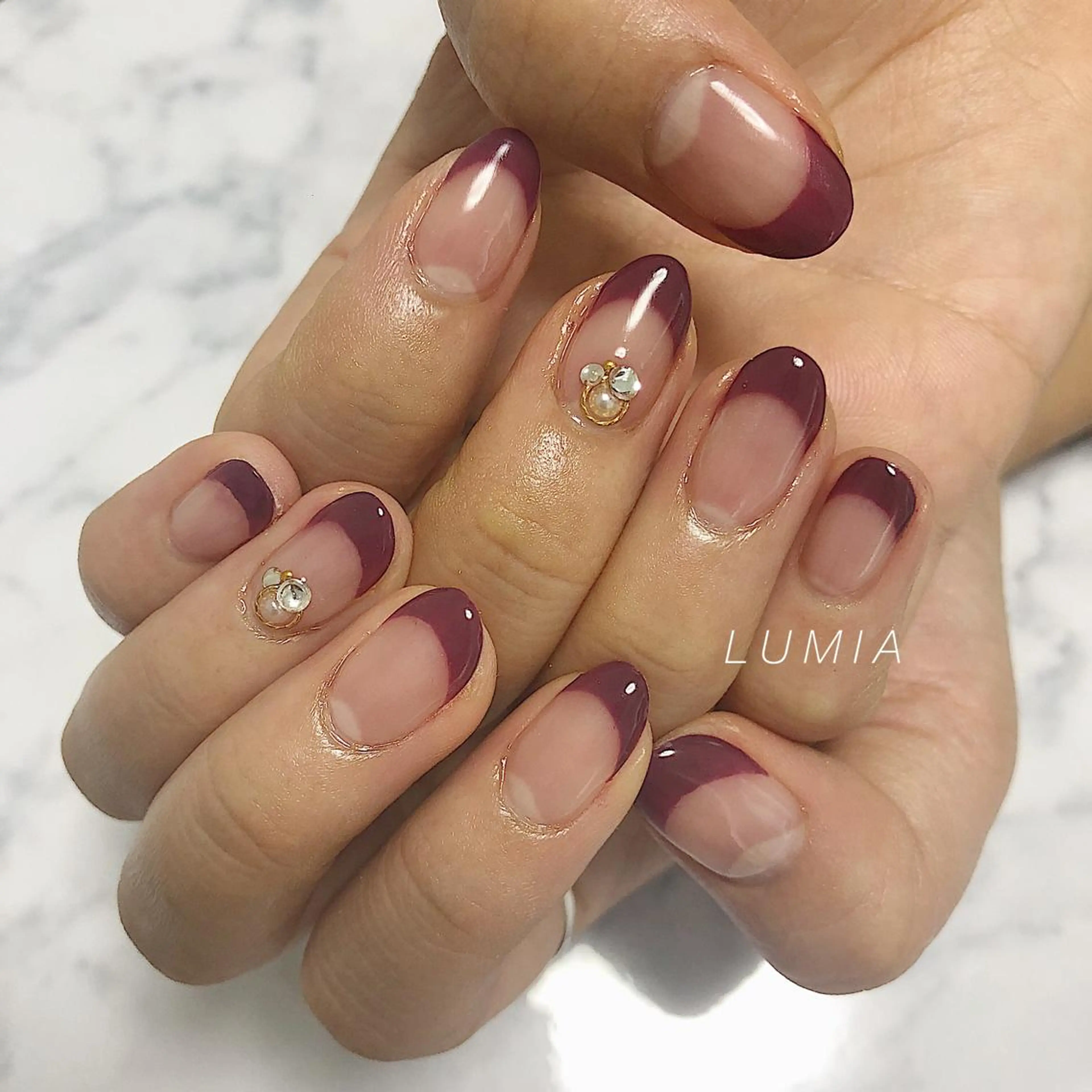 ネイル nail&eyelash Rine所属・Rine 放出 (リネ)のネイルデザイン