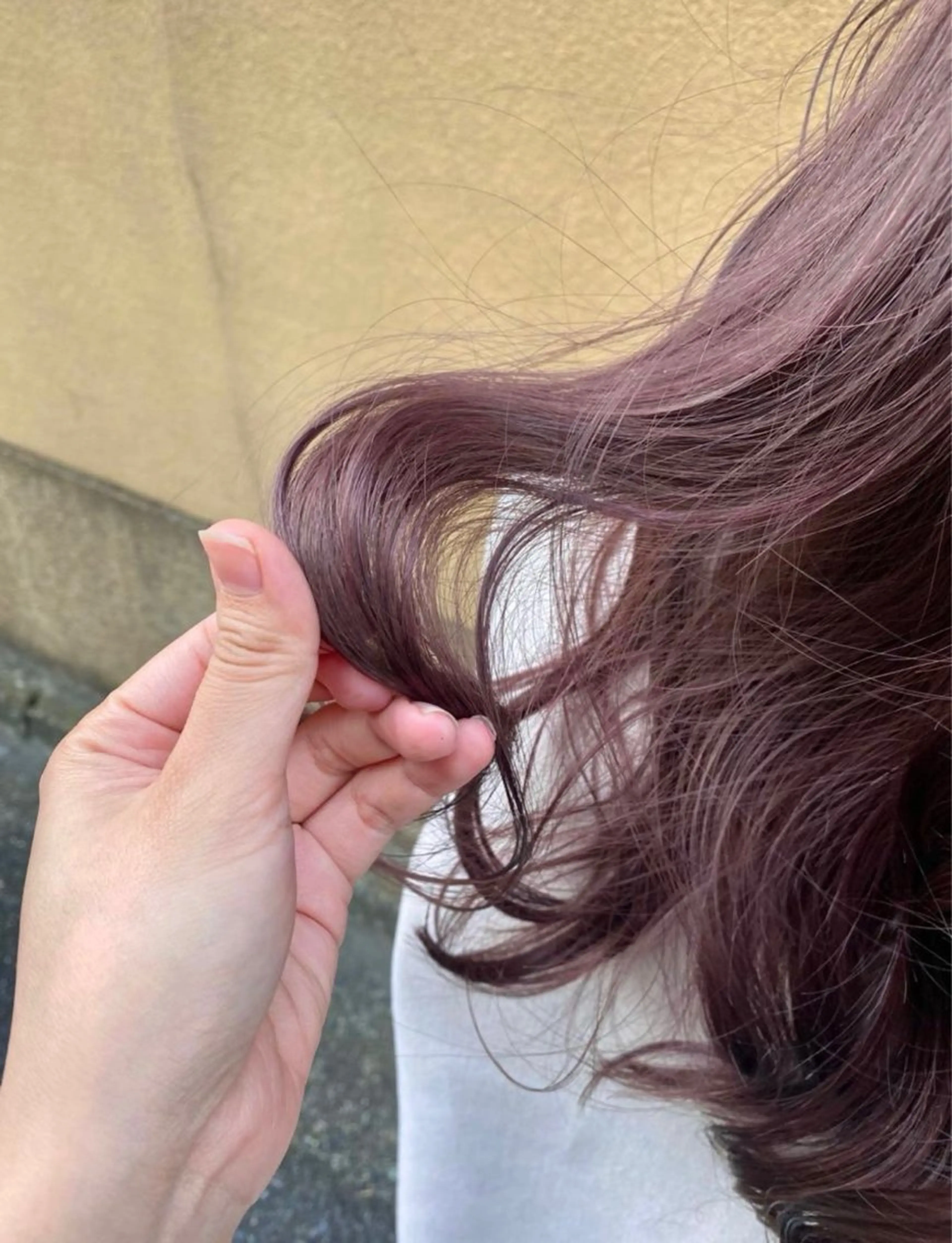 カラー うる艶カラー× ハイトーン/miuのヘアスタイル