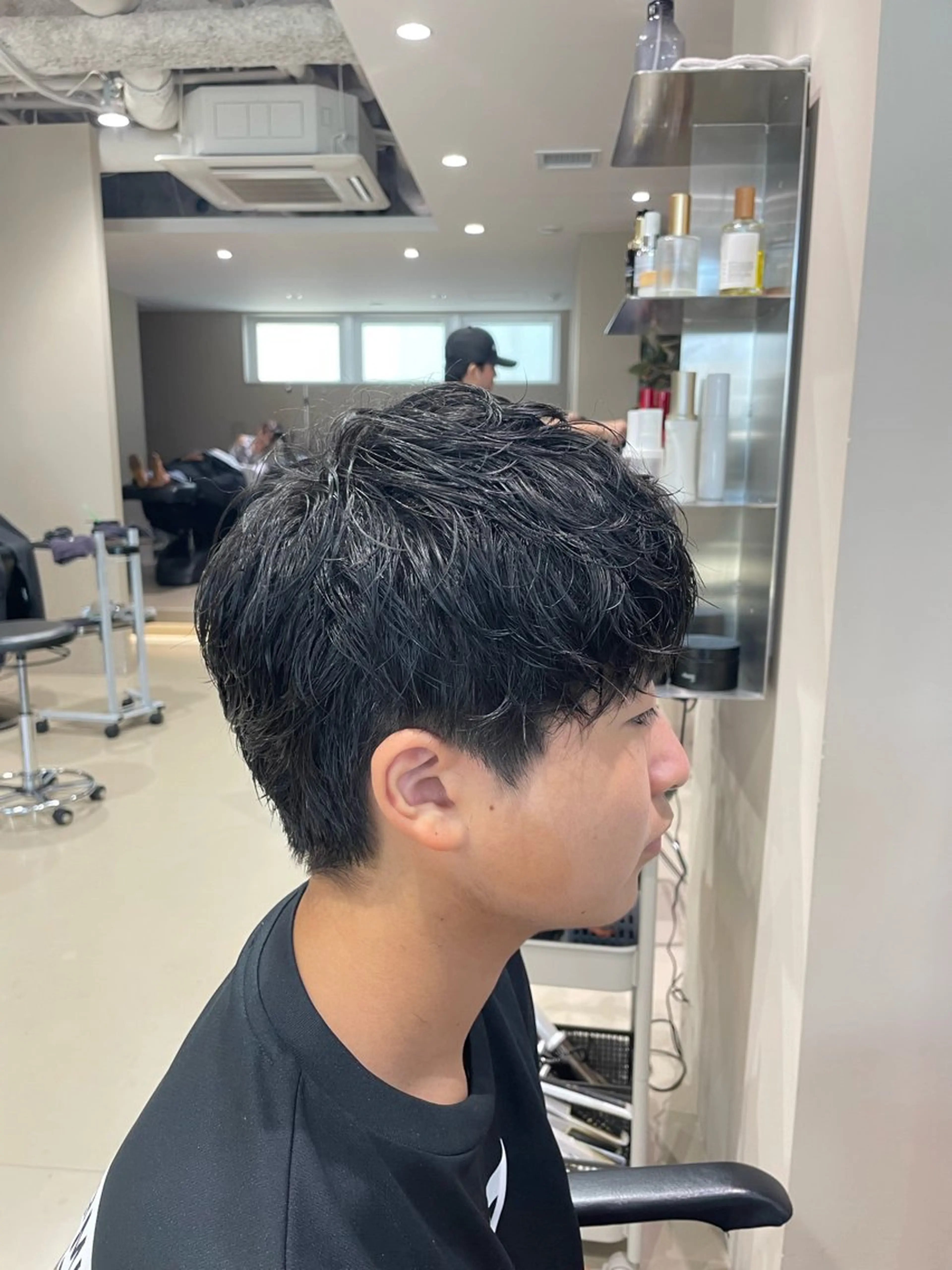 メンズ メンズパーマ ツーブロック カット けいせい/横浜/ カラー、パーマ、縮毛のヘアスタイル