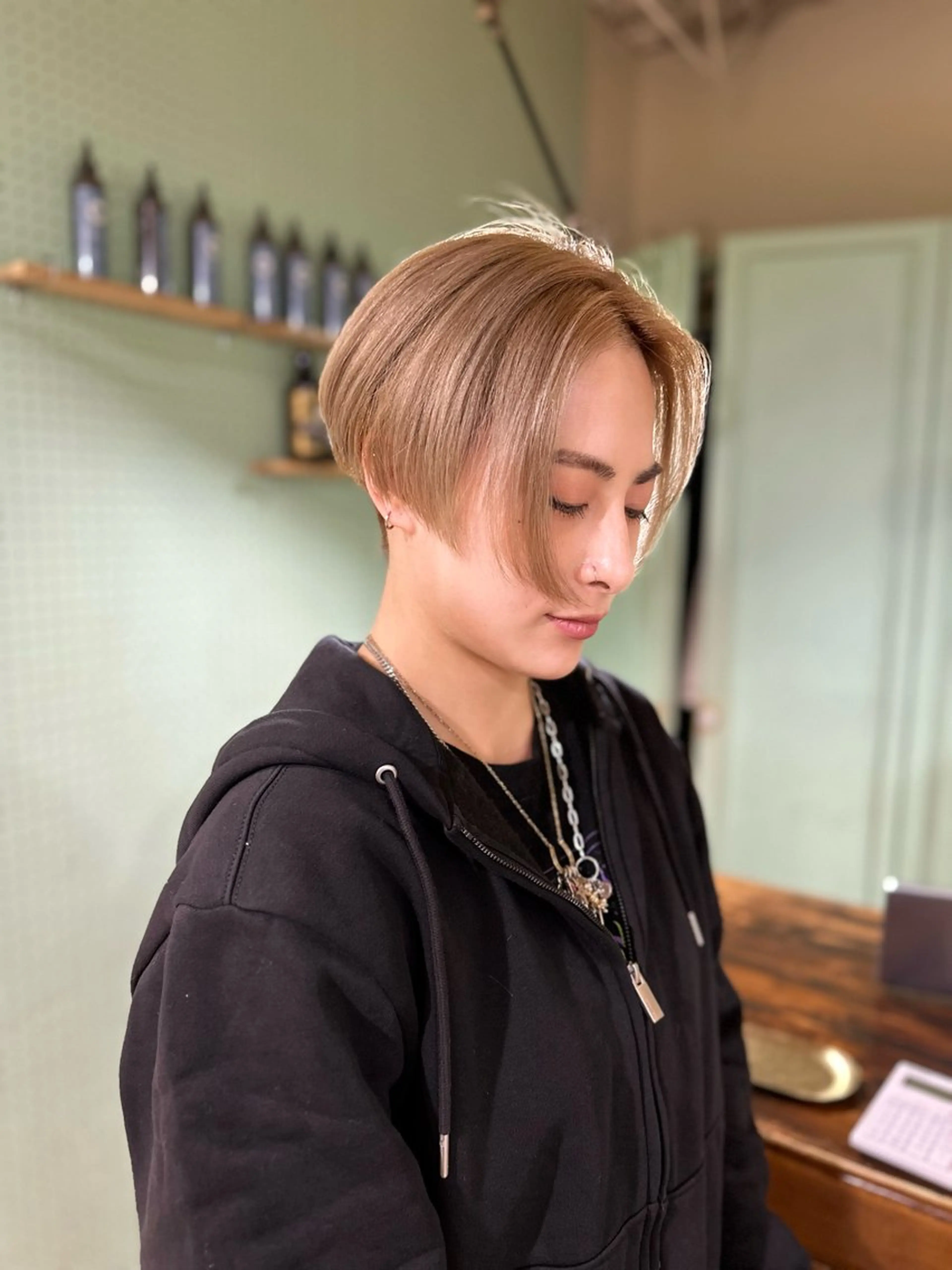 ショート ヘアカラー トリートメント AUSTIN所属・🌿丁寧なカウンセリ ング/Naoki🌿のヘアスタイル