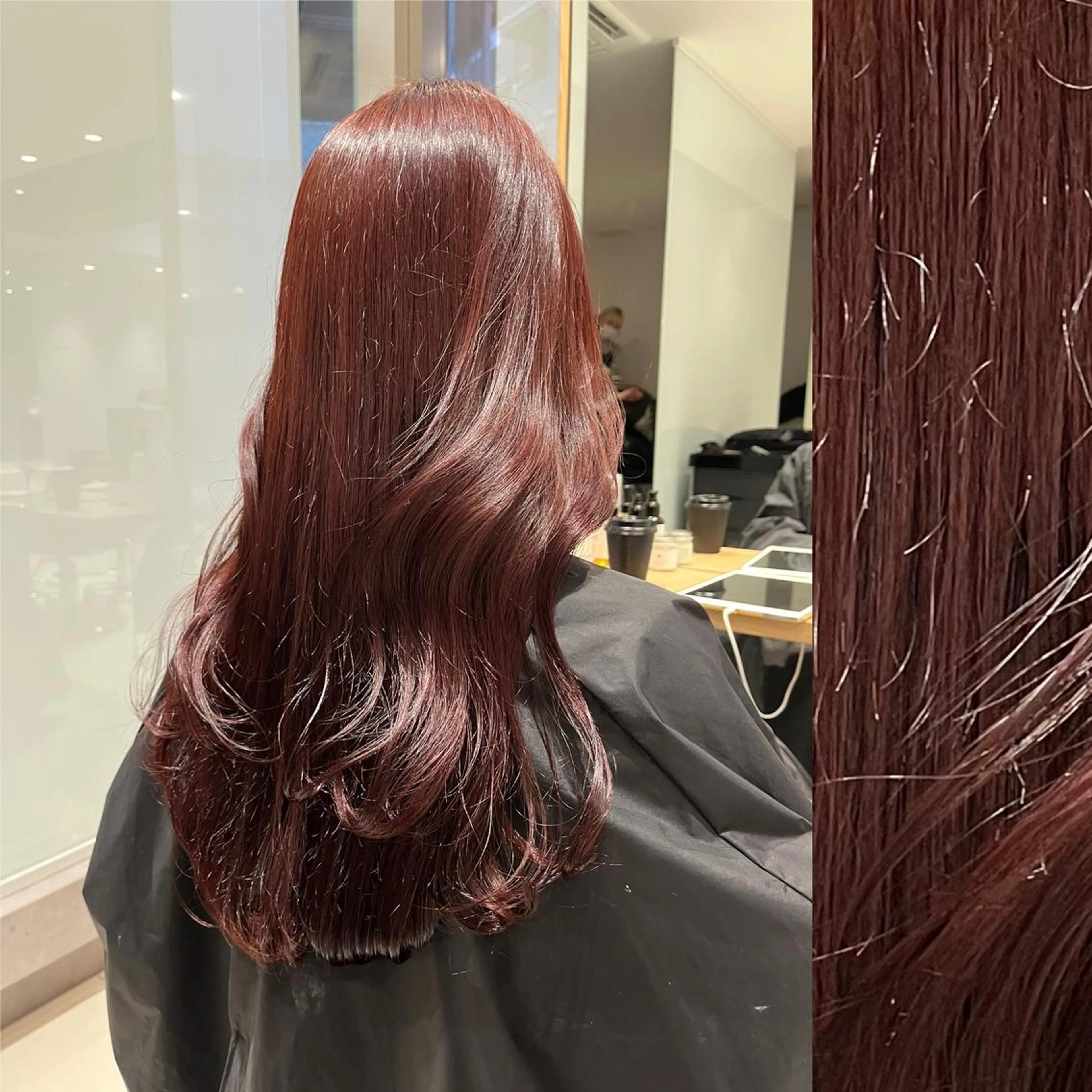 ロング カラー ベージュカラー ブリーチ ブラウンカラー ケアブリーチ カシス stylist ◎RUKI.のヘアスタイル