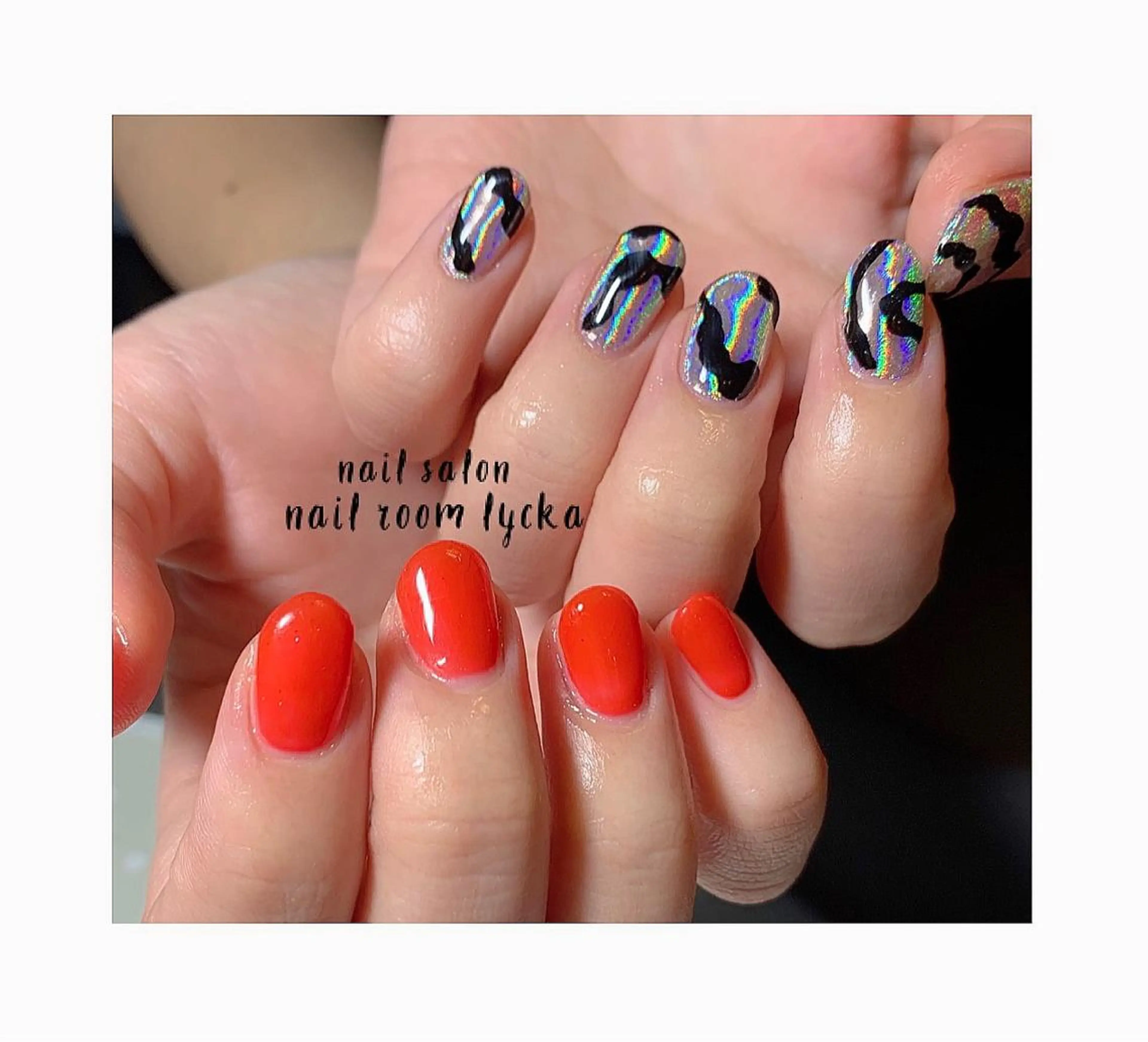 ネイル ジェルネイル ミラーネイル ニュアンスネイル パラジェル 春ネイル ﾈｲﾙﾙｰﾑﾘｯｶ 𝐦𝐚𝐲𝐮のネイルデザイン