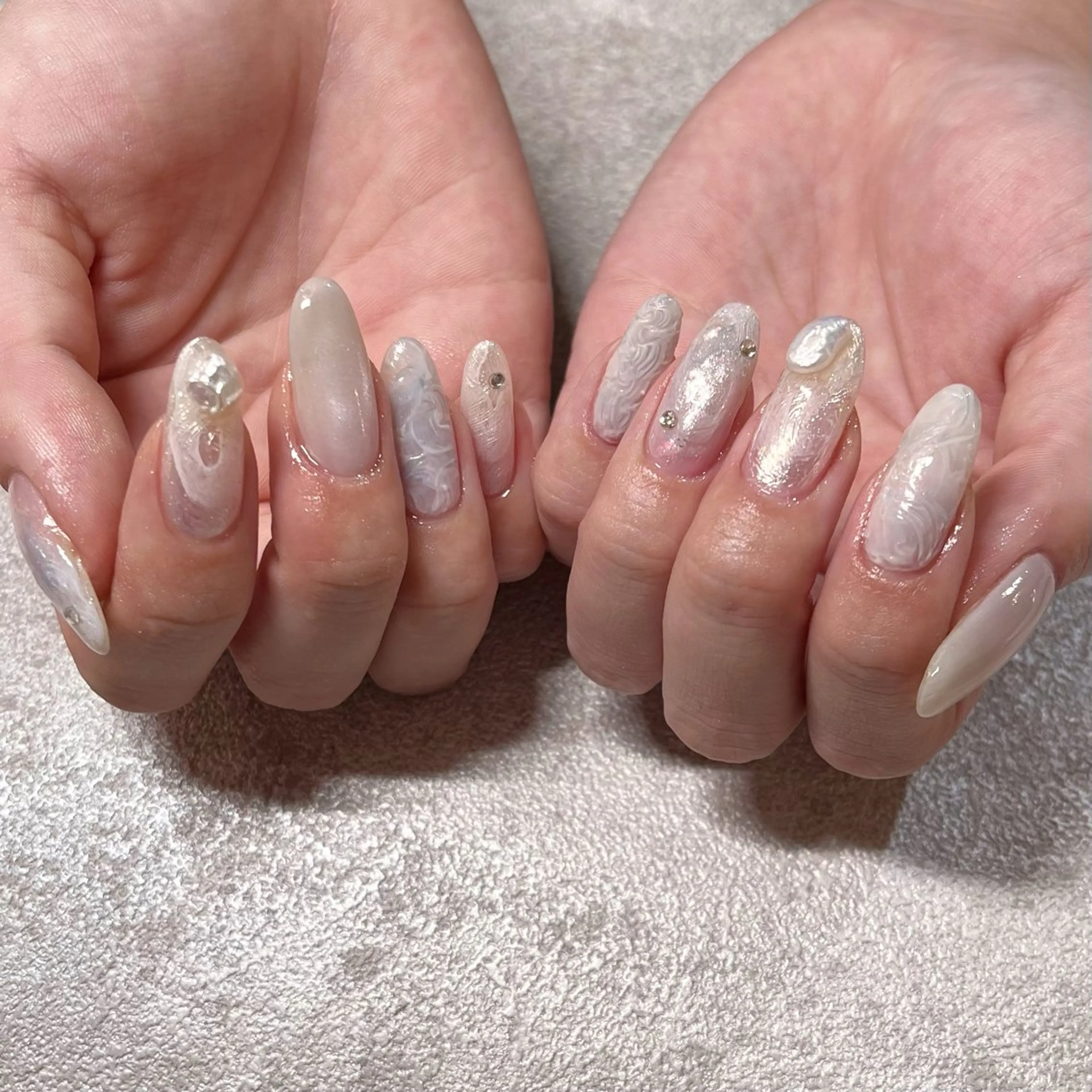 ネイル ハンドネイル AO所属・ayame 🌙AO府中のネイルデザイン