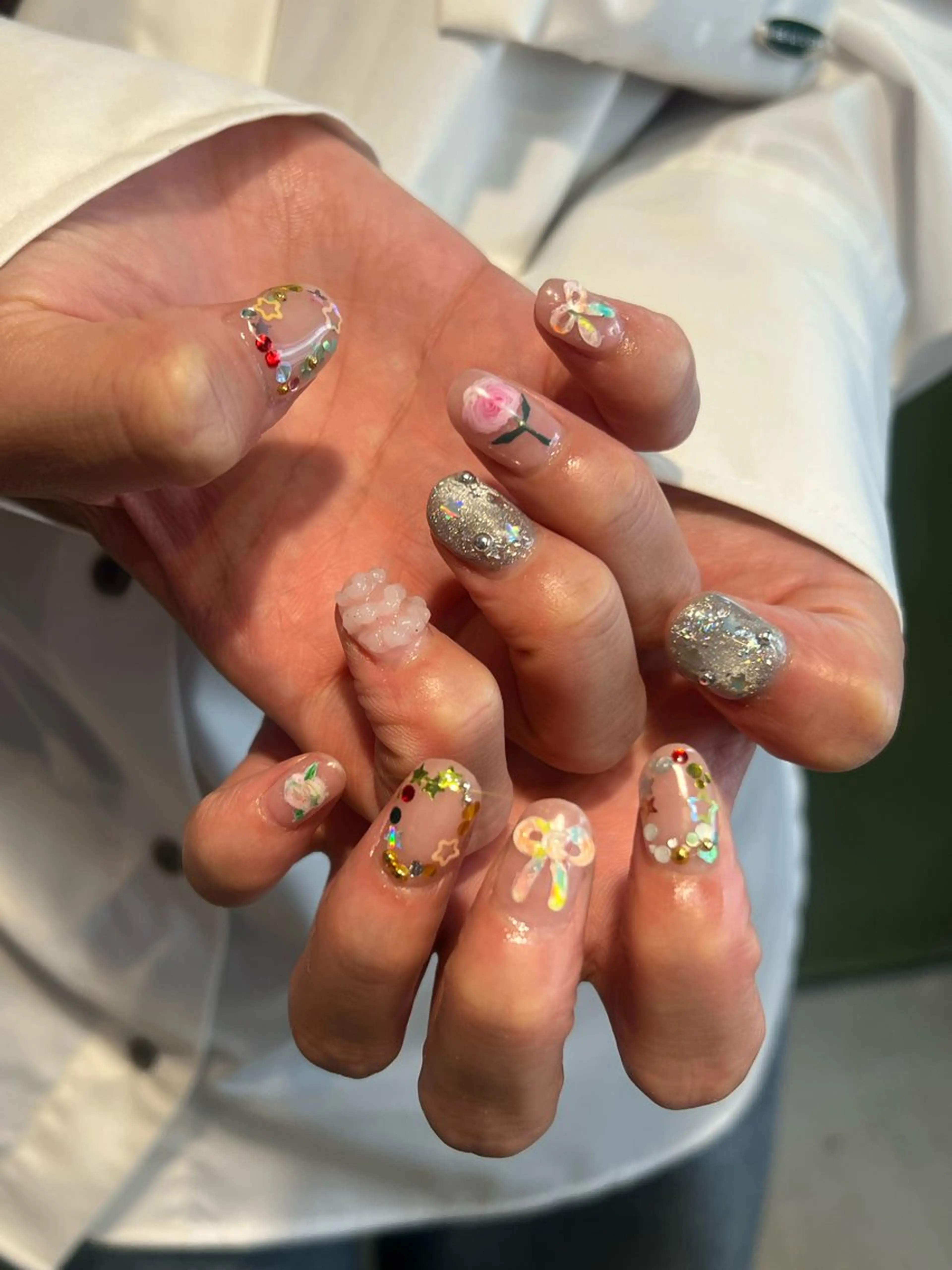 ネイル ハンドネイル Hata nail 🎀個性派ニュアンスのネイルデザイン