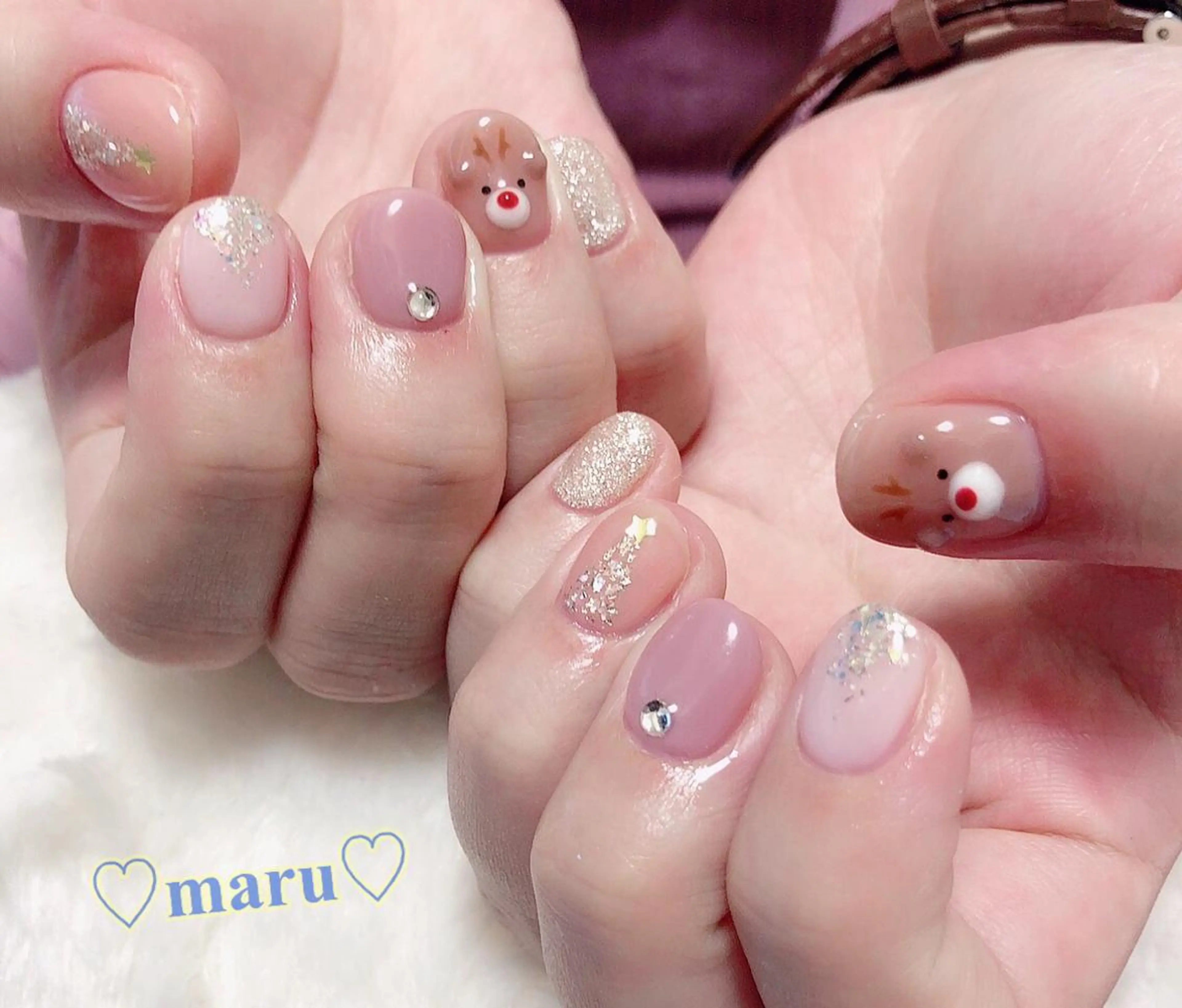 ネイル ハンドネイル フットネイル まるみ ♡のネイルデザイン