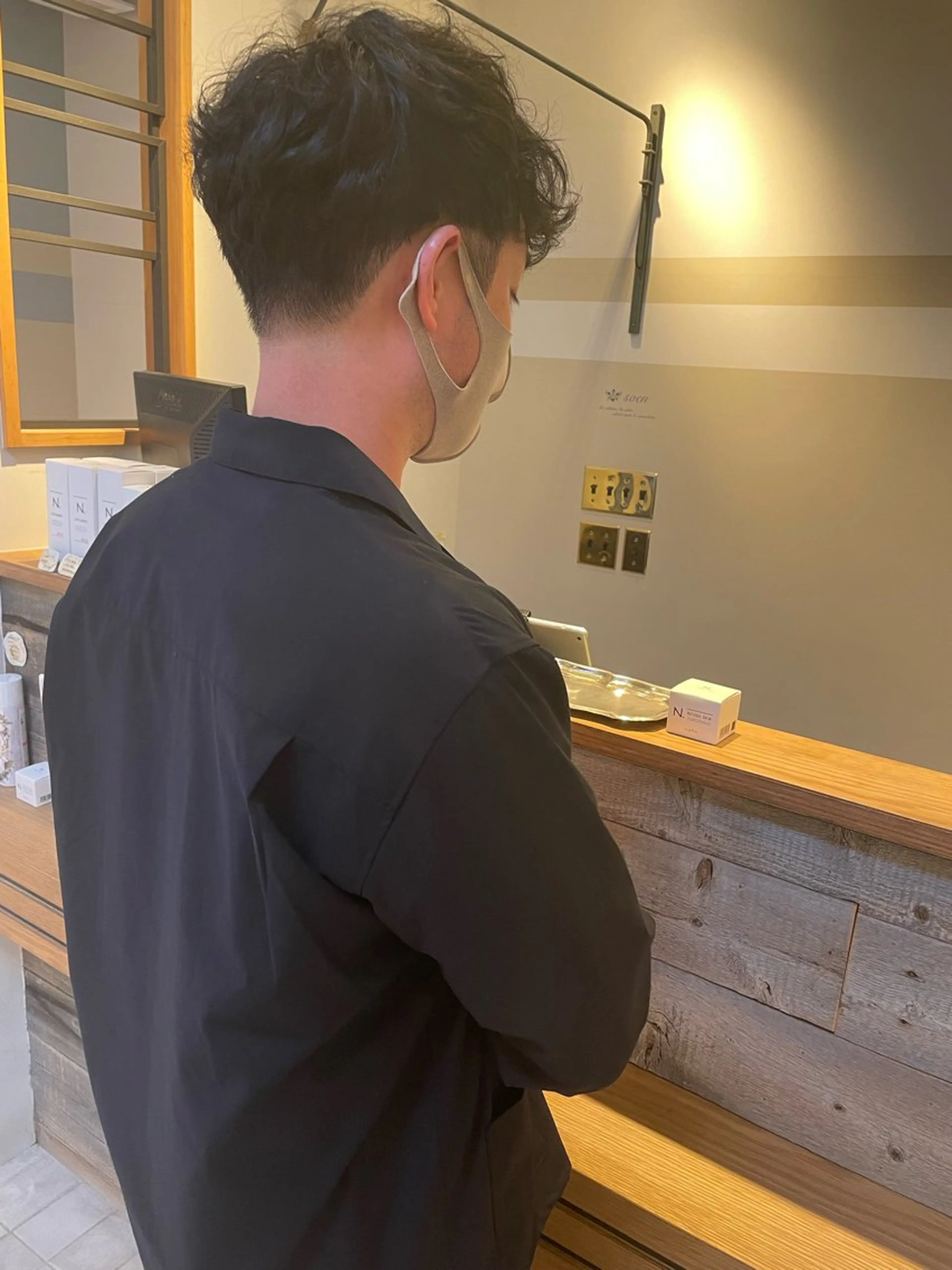 メンズ マッシュ カット Connect Rumiのヘアスタイル