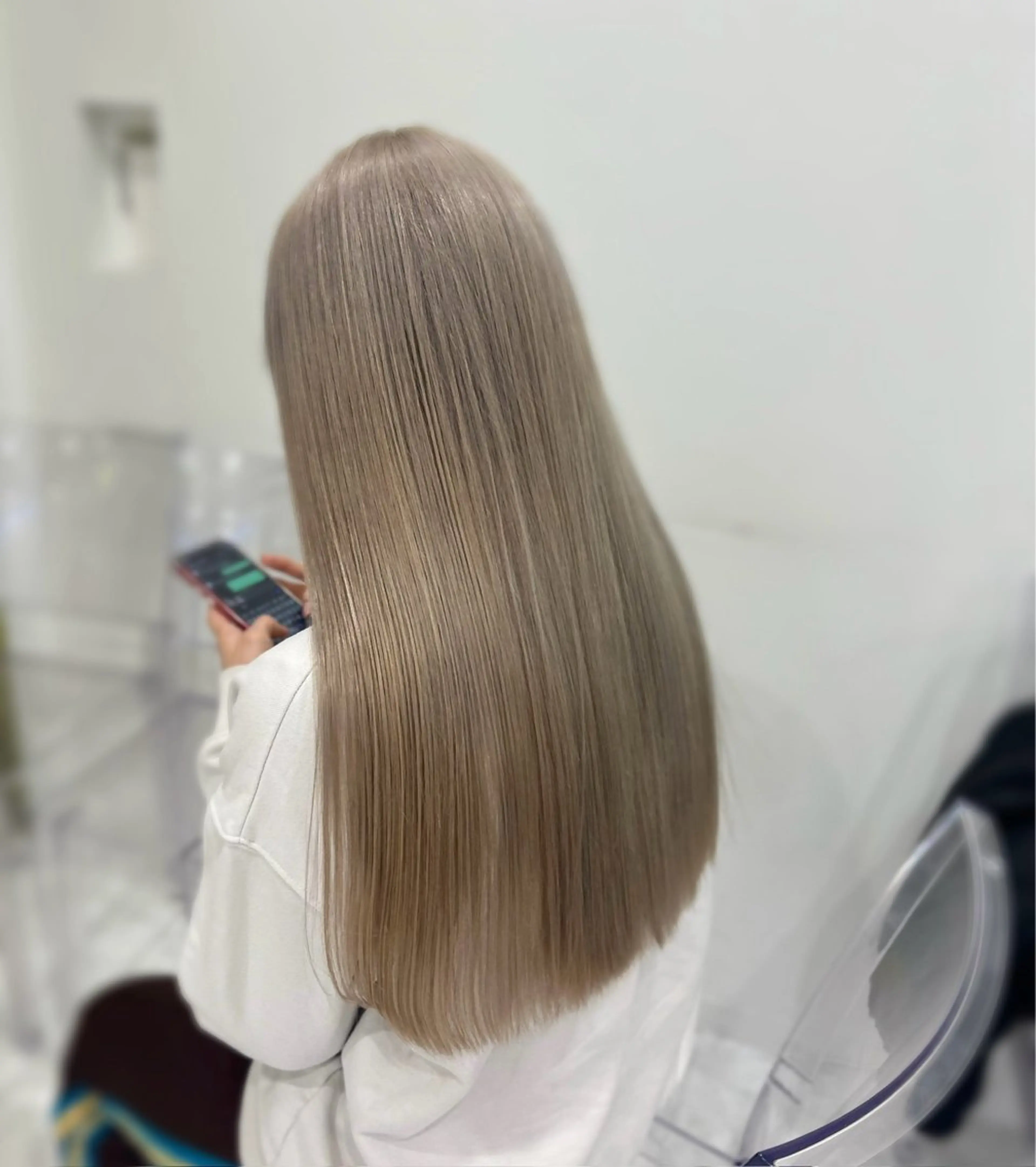 ロング カラー 中韓レイヤー/ ブラウン🤎はやとのヘアスタイル