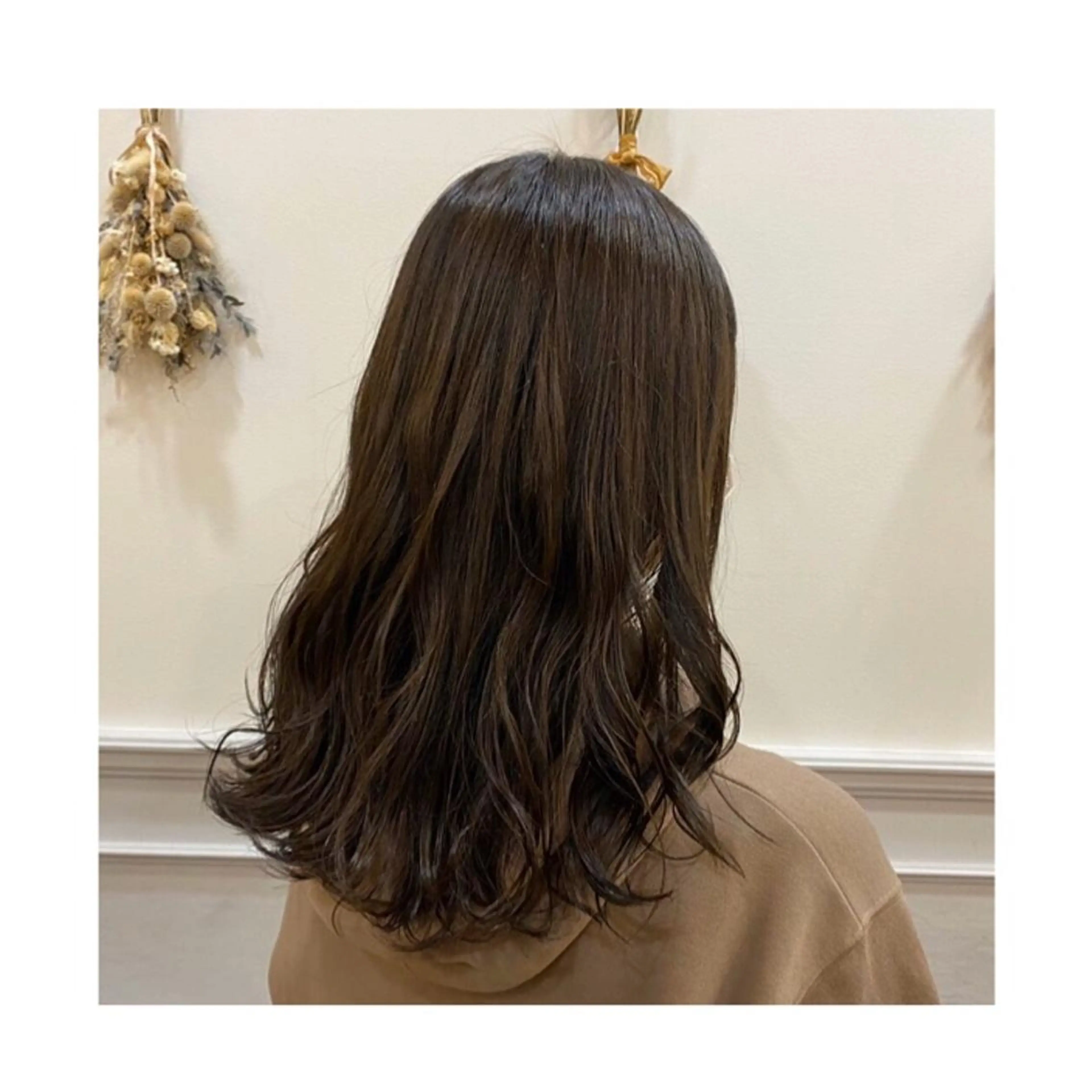 ロング ヘアカラー トリートメント ❁⃘ ち だ り さ ❁⃘のヘアスタイル