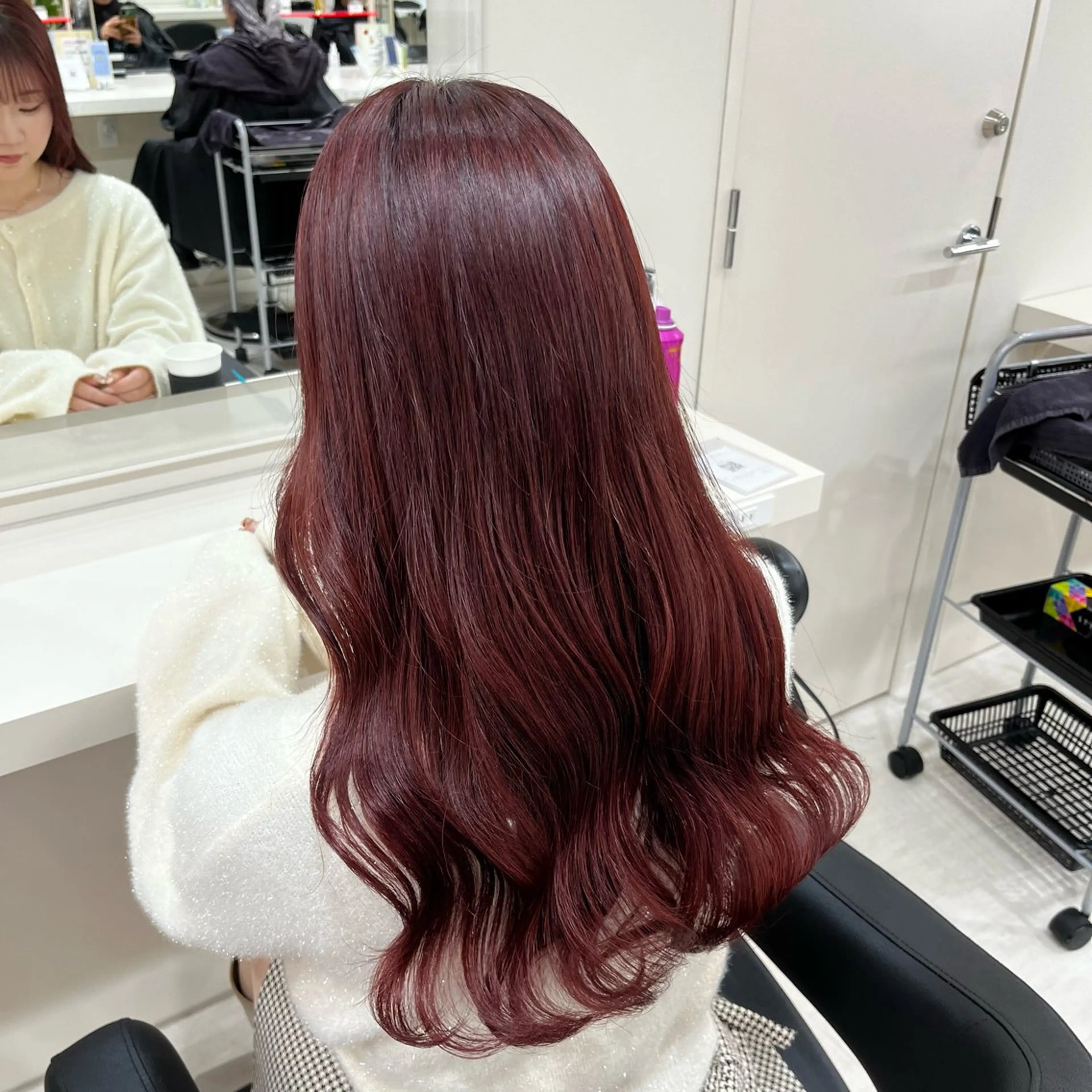 カラー ヘアカラー トリートメント ヘッドスパ ヘアセット 🎀ツヤ髪✖︎ 暖色🎀RYUKAのヘアスタイル
