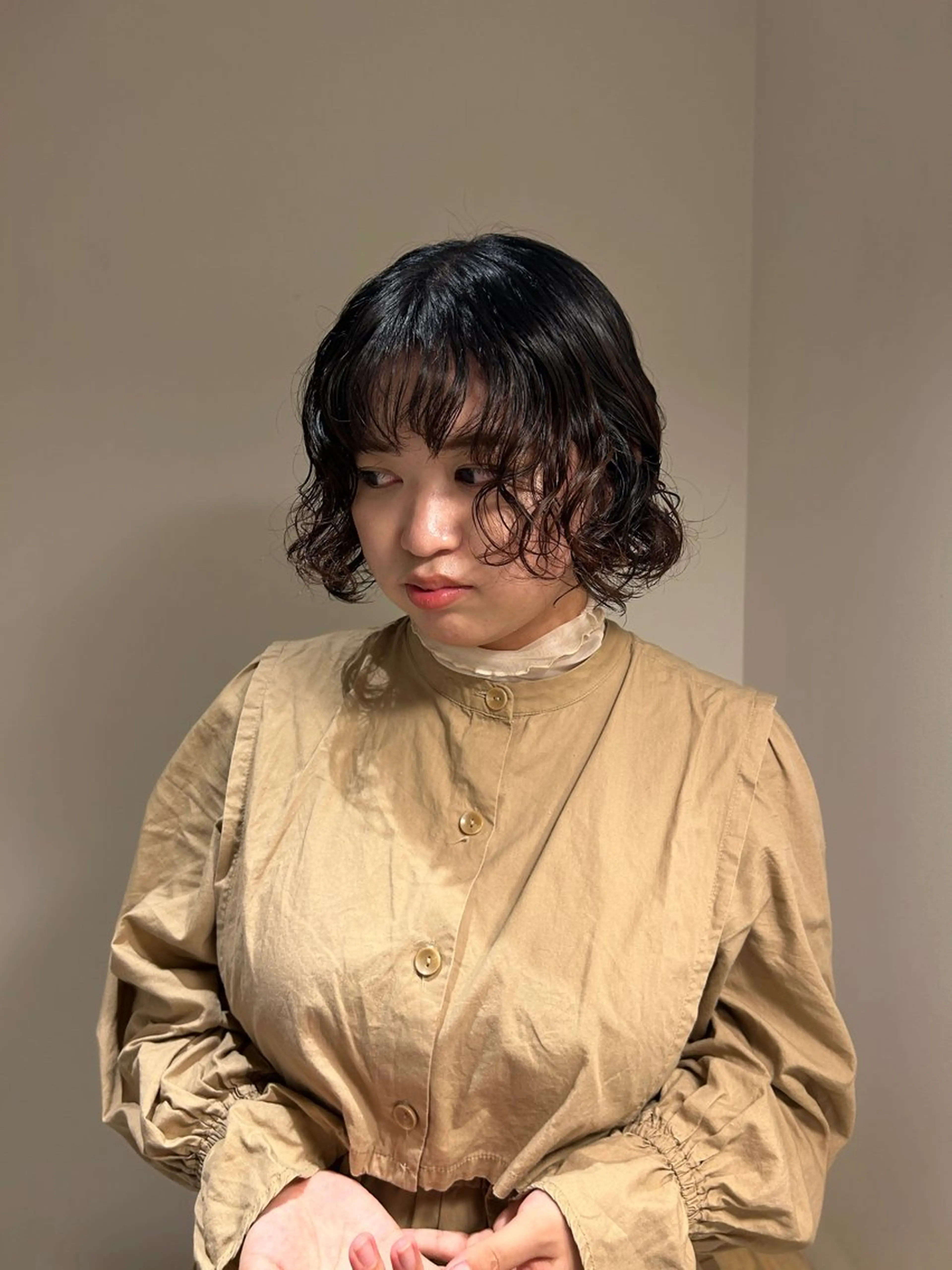 ショート パーマ ボブ FILMS所属・FILMS 銀座店 Mikotoのヘアスタイル