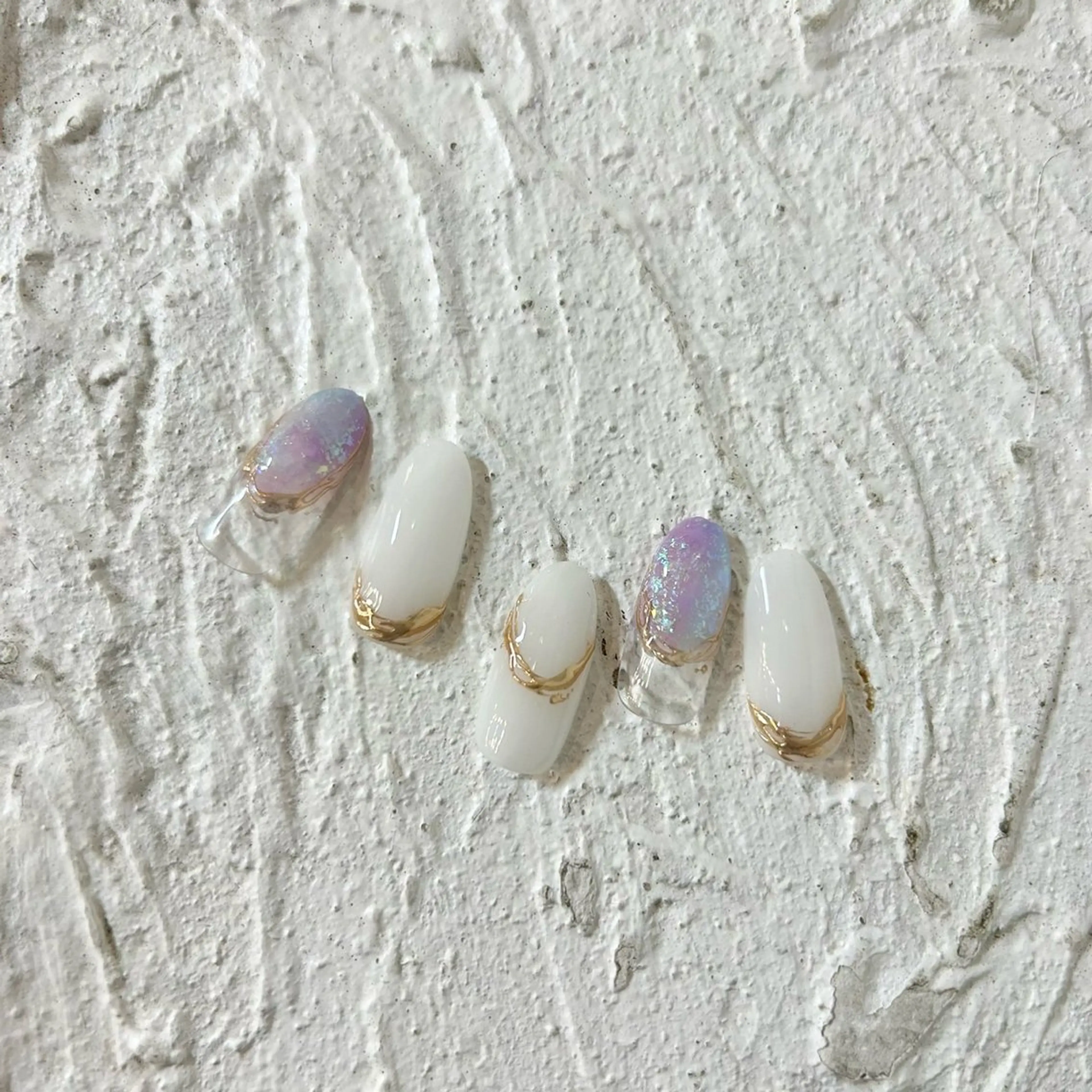 ネイル Silver Lunaのネイルデザイン