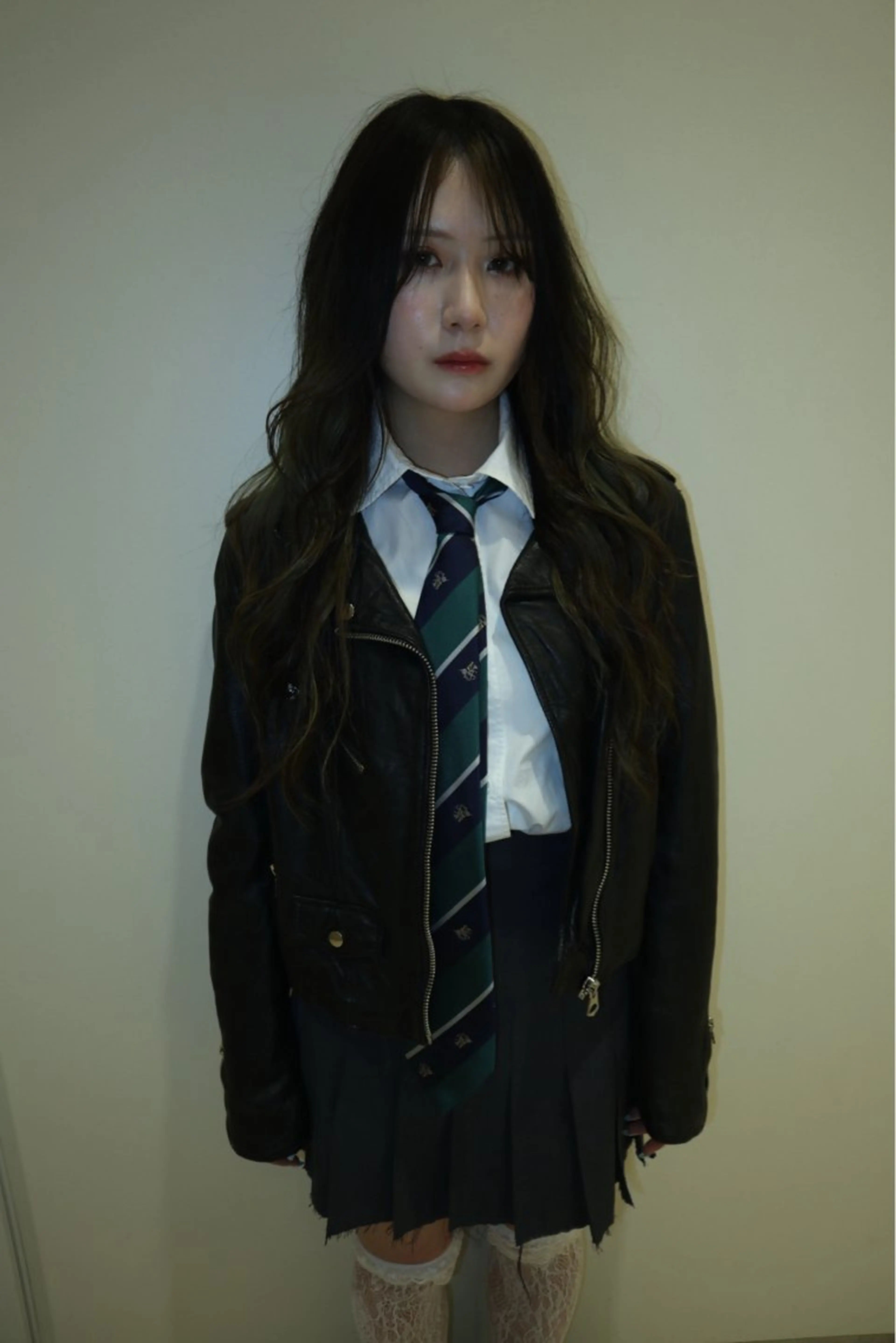 ロング カラー 都築 あんずのヘアスタイル