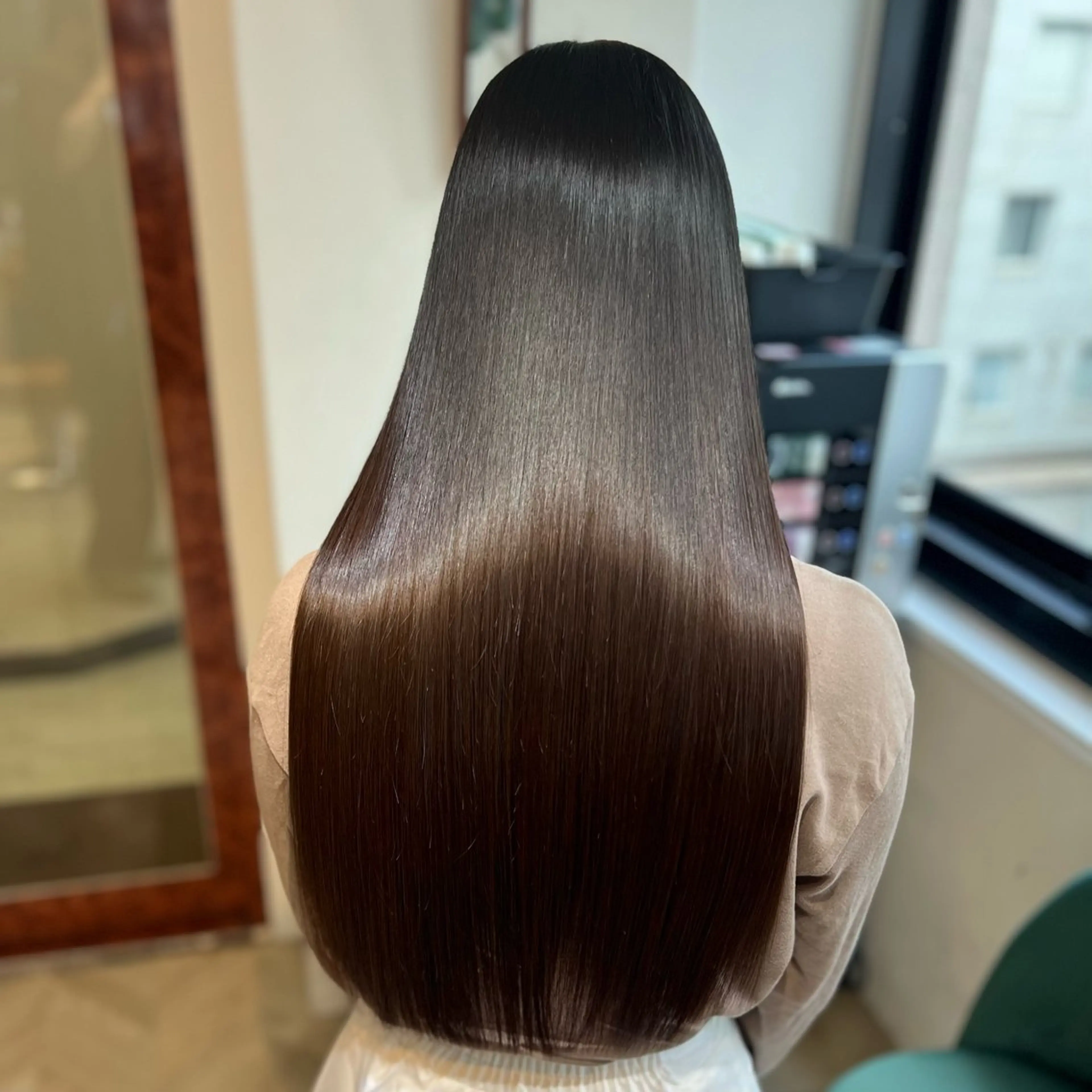 ロング 縮毛矯正 髪質改善🎀カノンのヘアスタイル