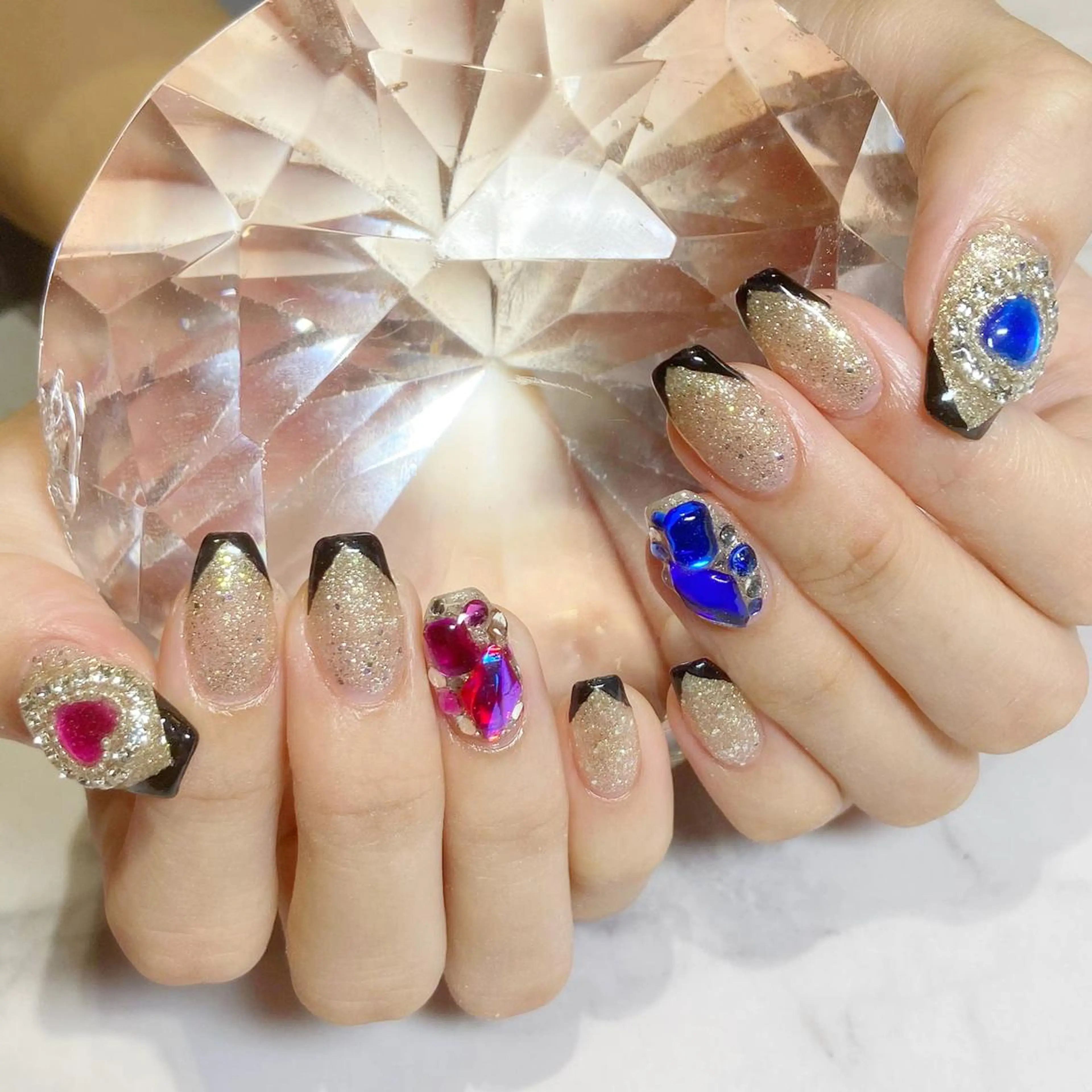 ネイル ジェルネイル ハンドネイル あ きのネイルデザイン