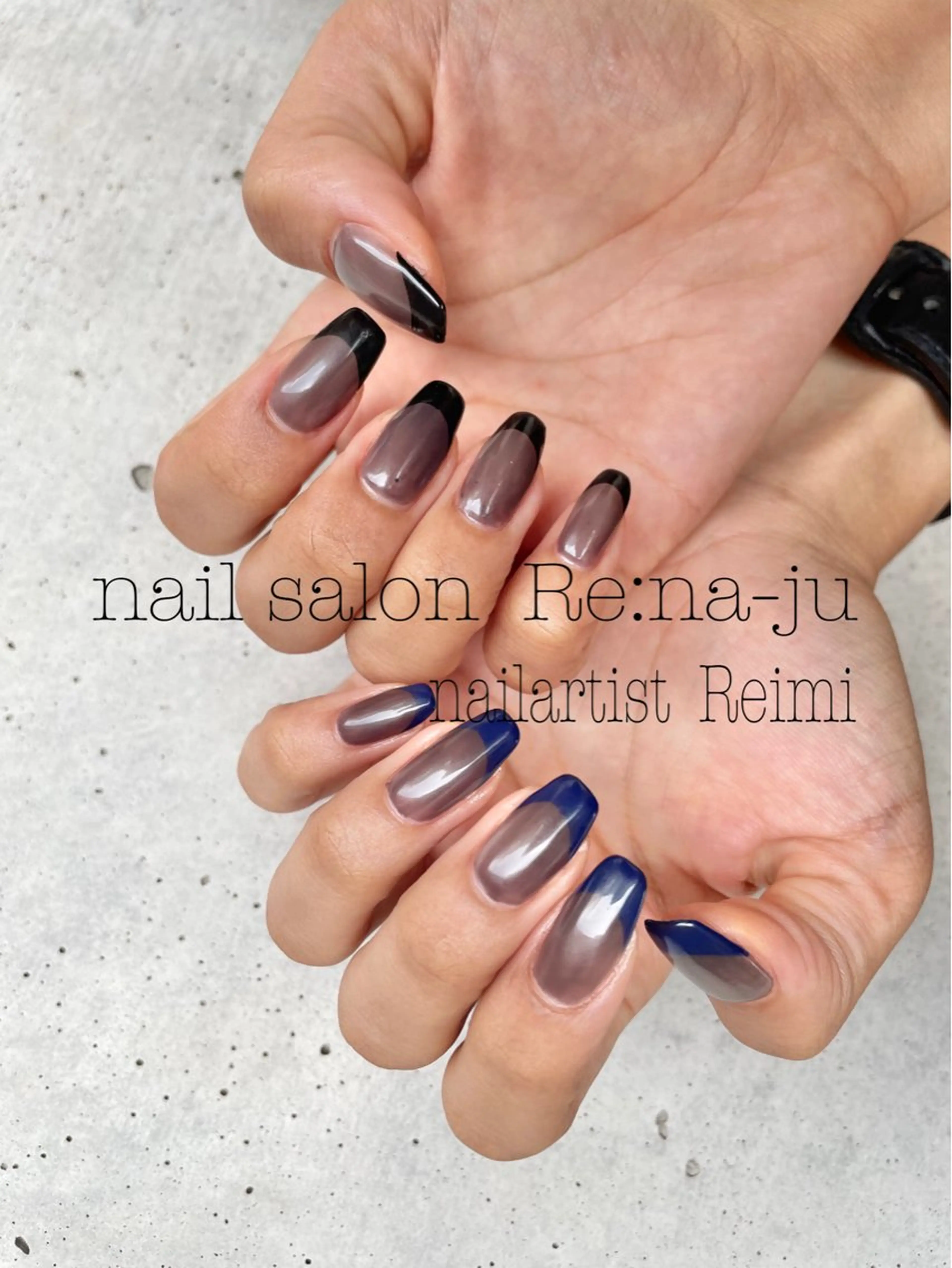 ネイル 持ち込み Rena-ju キャサディのネイルデザイン