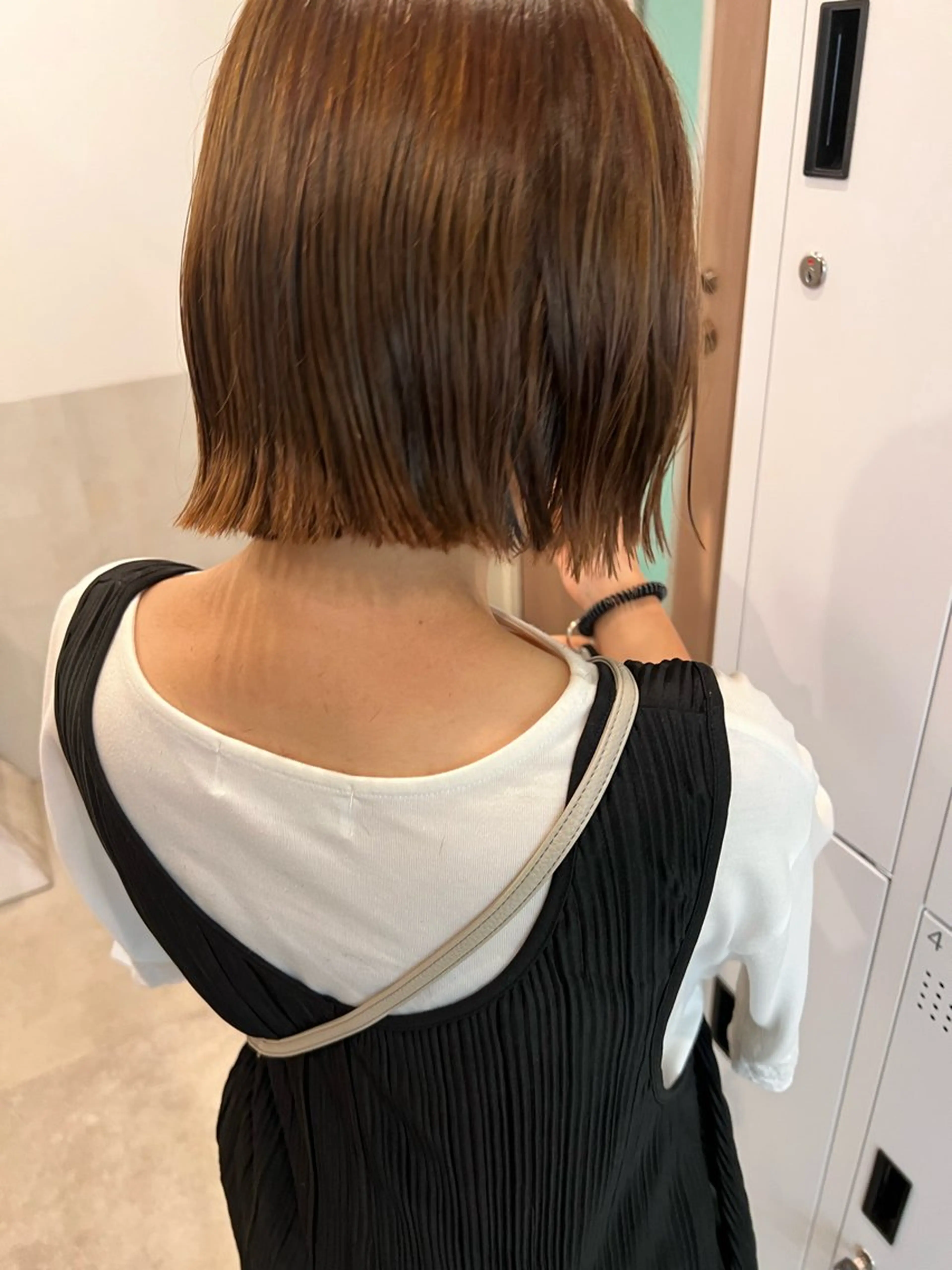 ショート カット ヘアカラー トリートメント ヘッドスパ 朝楽スタイル🌼 千晶のヘアスタイル