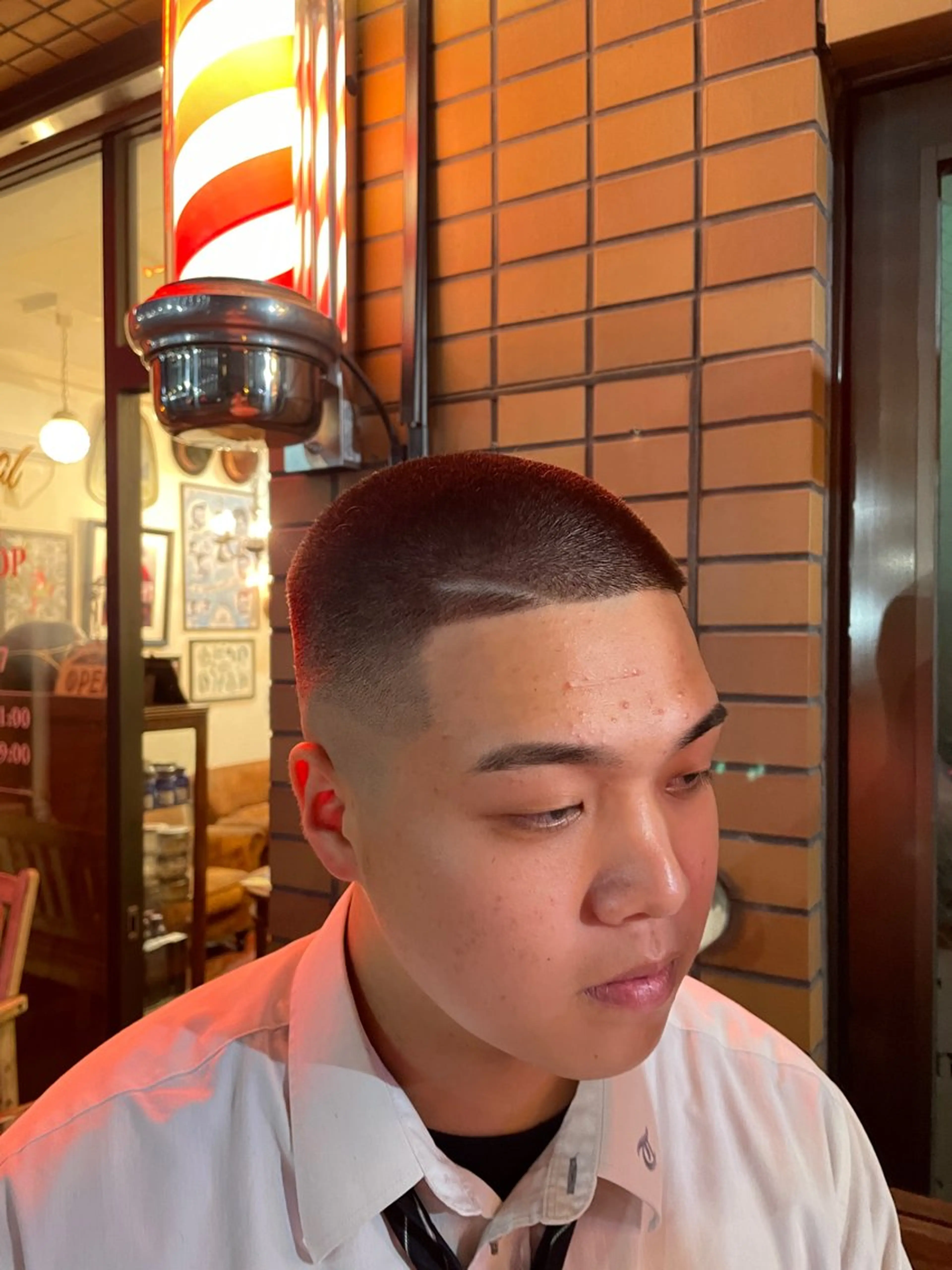 ショート メンズ バズカット カット East Side Barbershop所属・阿部 慈導のヘアスタイル
